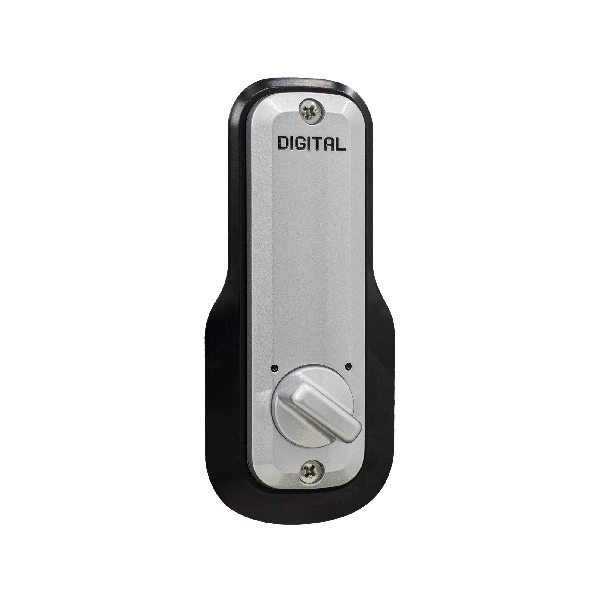 Lockey M210SCEZ Keyless Entry Deadbolt - Single Combination Mechanical Lock with EZ Plates for Home, Office & Apartment Security (Easy Installation)