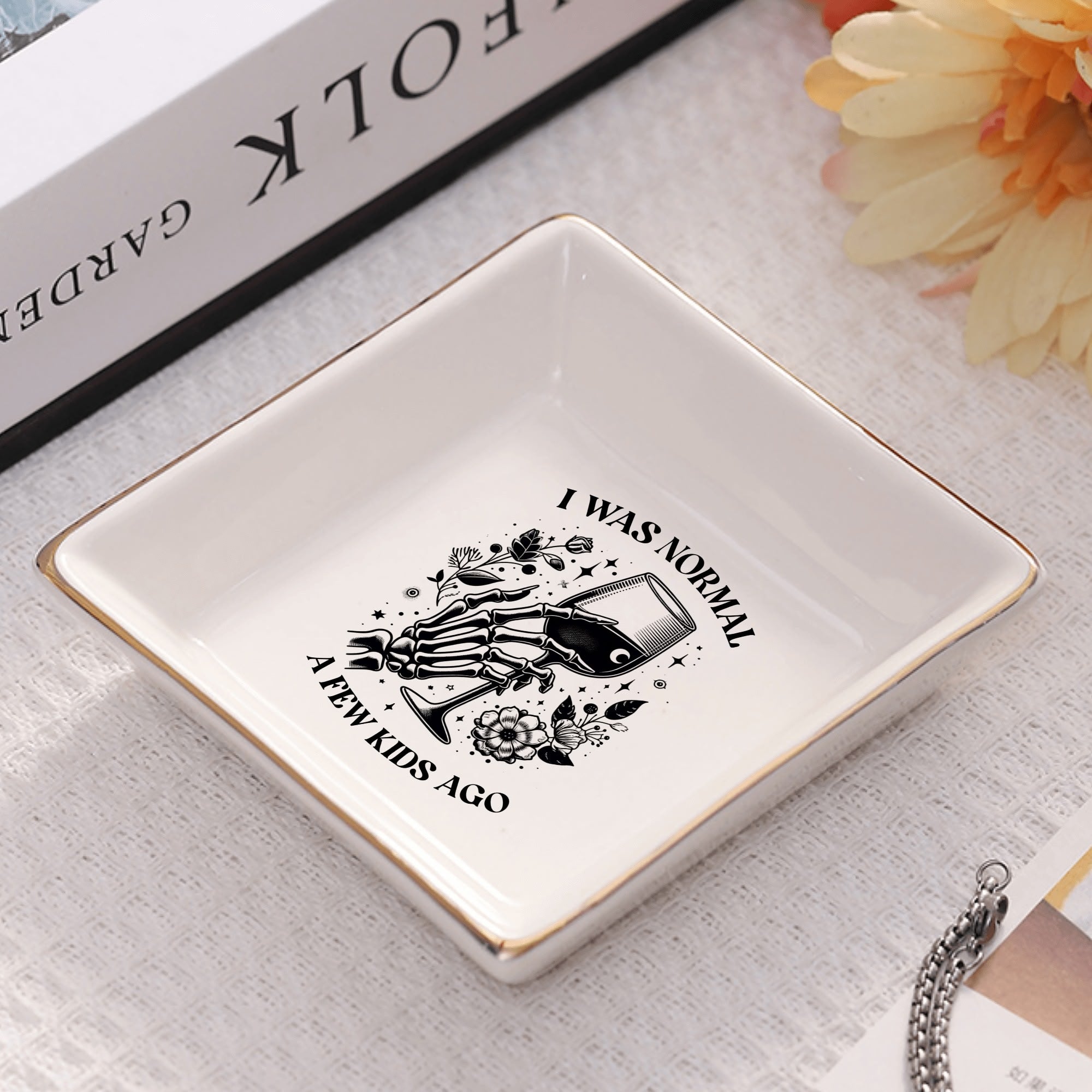 Elegant Ceramic Square Appetizer Plates - 6 Inch Small Serving Dishes for Cheese, Desserts & Hors d'Oeuvres - Perfect for Dinner Parties, Weddings & Entertaining