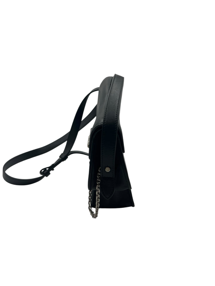 Amiri Black Guitar Crossbody Bag - Stylish Leather Shoulder Bag for Men & Women | Perfect for Concerts, Travel, and Everyday Use
