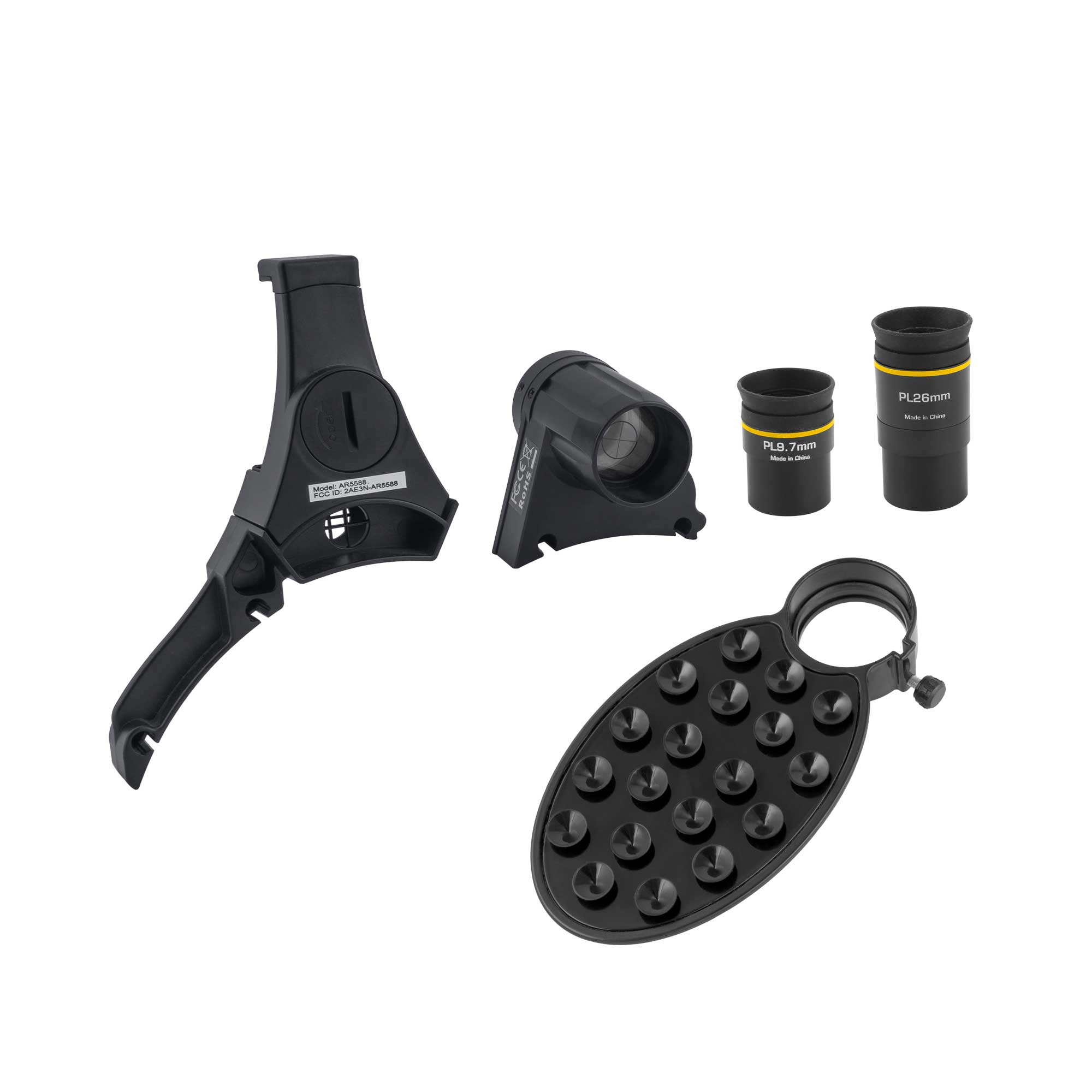 National Geographic 114mm Reflector Telescope with Smartphone App - Perfect for Stargazing, Astronomy Beginners & Outdoor Exploration