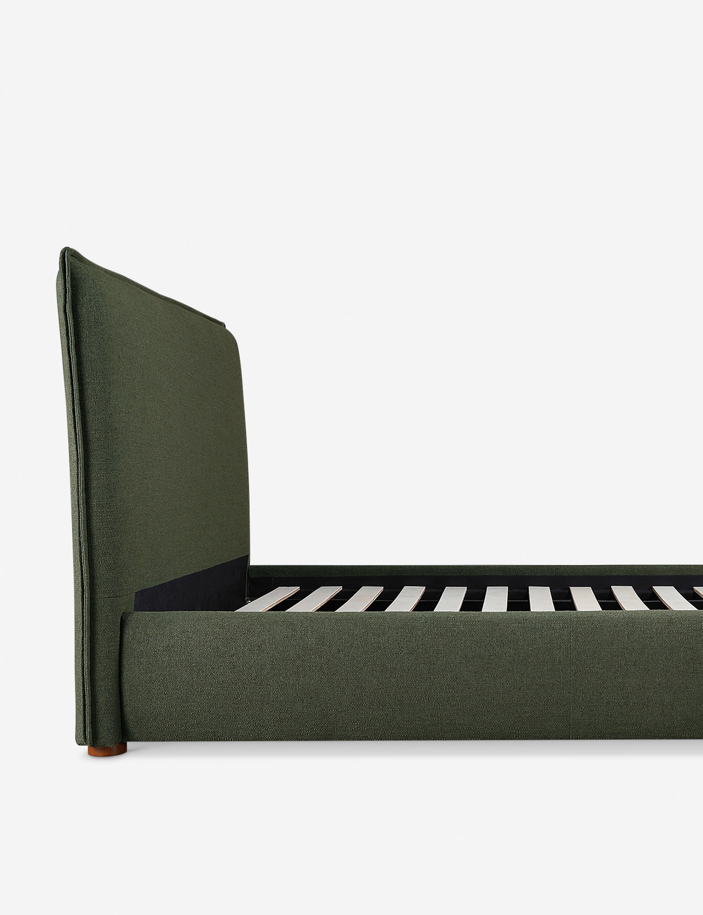 Cambria Platform Bed Frame - Modern Low Profile Bed with Wooden Slats - Perfect for Minimalist Bedroom & Small Spaces