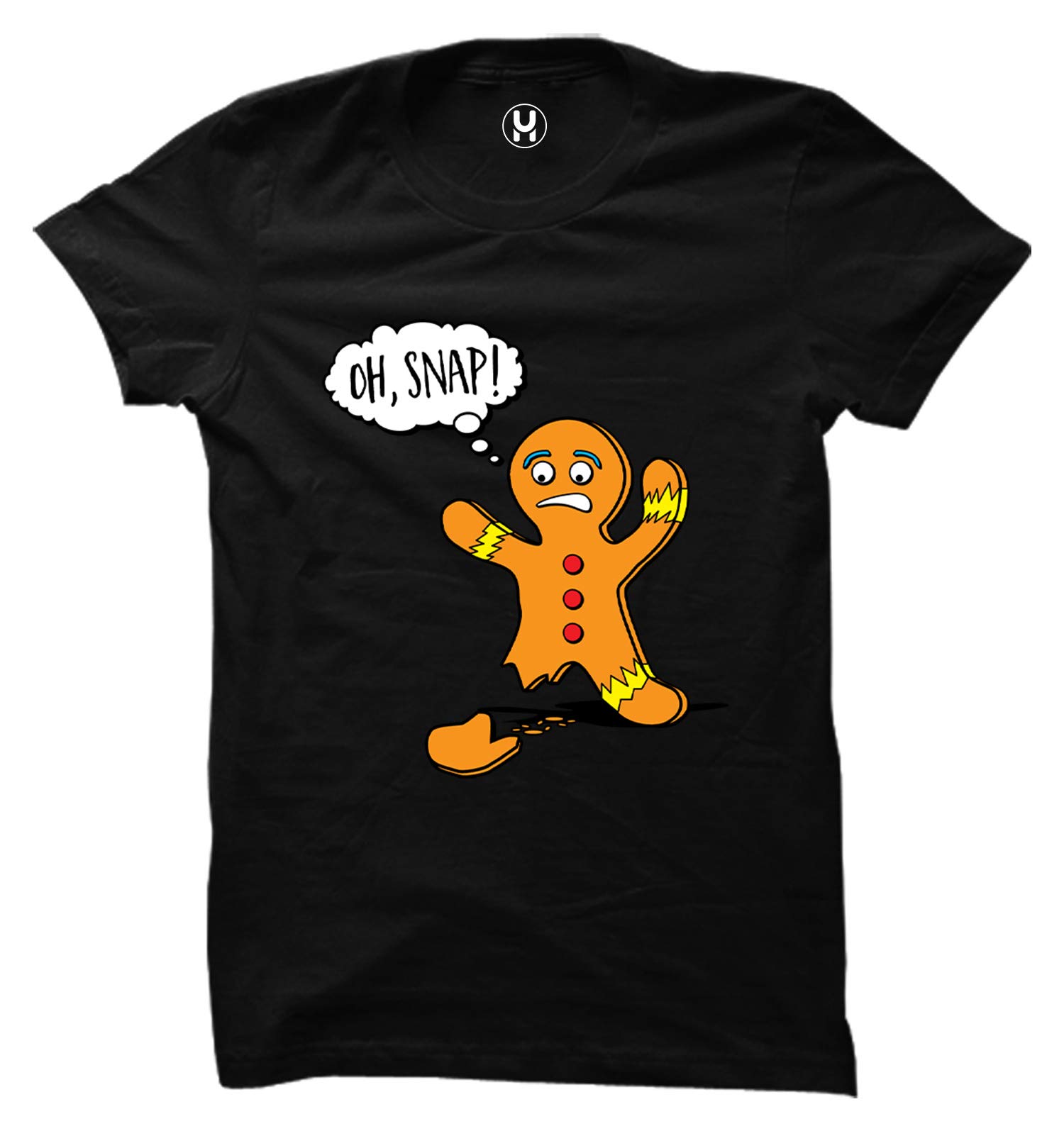 Funny Gingerbread Man Cookie T-Shirt for Women - Humorous Christmas Holiday Apparel - Perfect for Festive Parties & Gift Giving