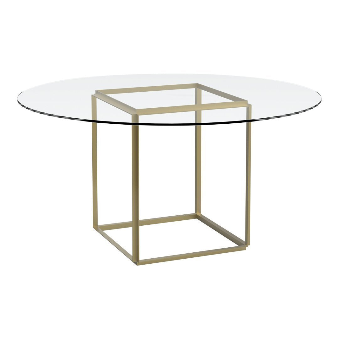 Florence Round Dining Table - Elegant Modern Kitchen & Dining Room Furniture for Home Decor | Perfect for Family Gatherings & Dinner Parties