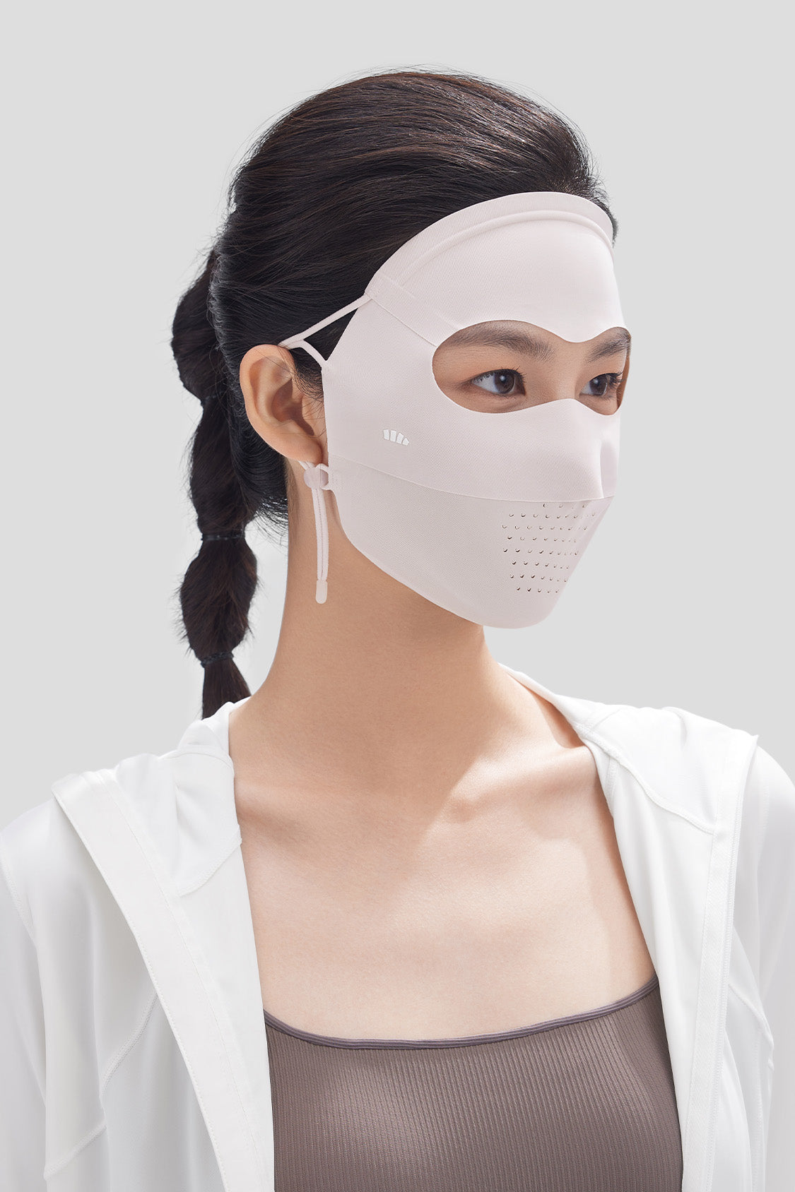 Covy UPF50+ Cooling Sun Protection Face Mask for Women - Breathable & UV Protective for Outdoor Activities, Running, Hiking, and Cycling