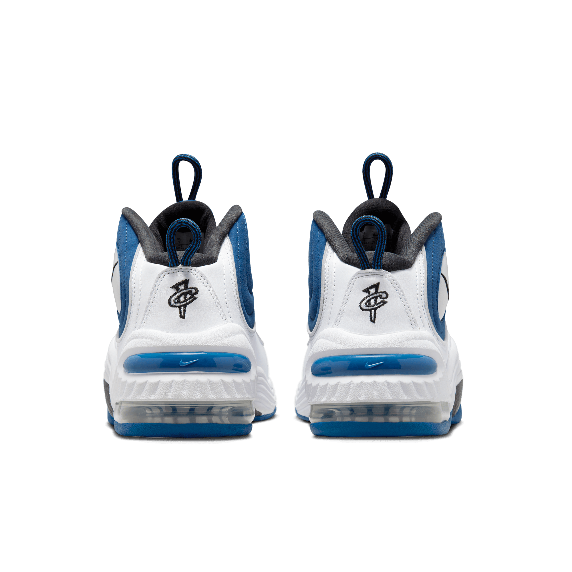 Nike Air Penny 2 QS Atlantic Blue Retro Basketball Shoes - Men's High-Top Sneakers for Streetwear & Casual Style