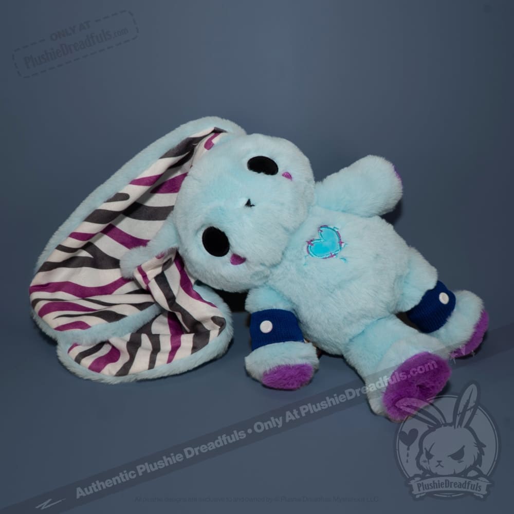 Plushie Dreadfuls Ehlers Danlos V2 Rabbit - Soft Stuffed Animal Toy for Kids & Collectors | Perfect for Cuddling, Gifts, and Awareness Support