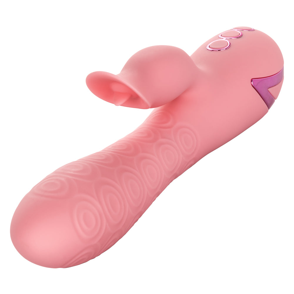 California Dreaming Pasadena Player Rotating Rabbit Vibrator - Dual Motor G-Spot & Clitoral Stimulator for Women - Perfect for Solo Play & Couples Intimacy