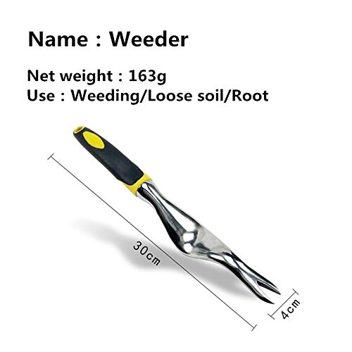 6-Piece Aluminum Alloy Garden Tools Set - Durable for Outdoor Gardening