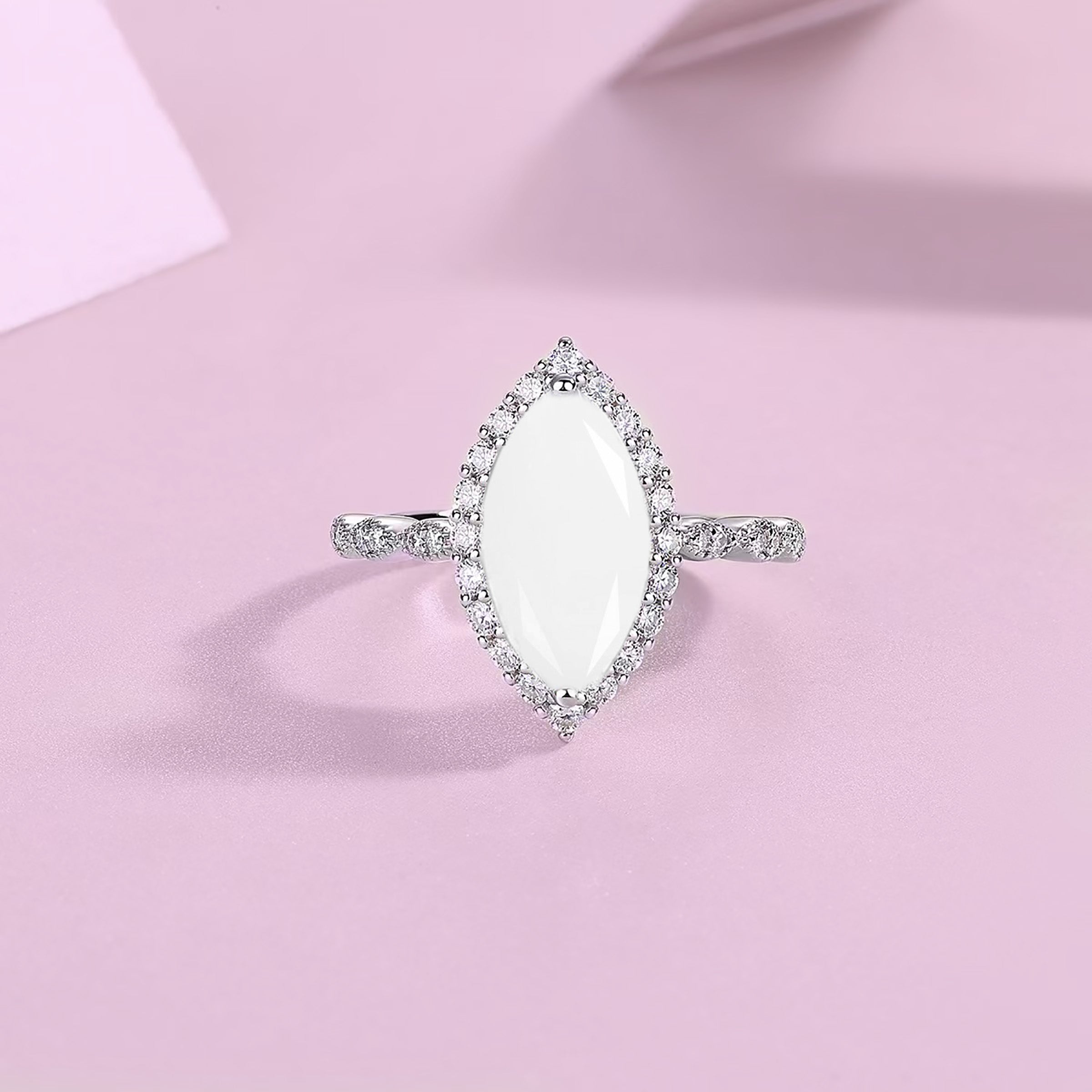 Celestial Shine Breastmilk Ring - Sterling Silver Keepsake Jewelry for Moms - Perfect for Breastfeeding Moms, Baby Showers & Mother's Day Gifts