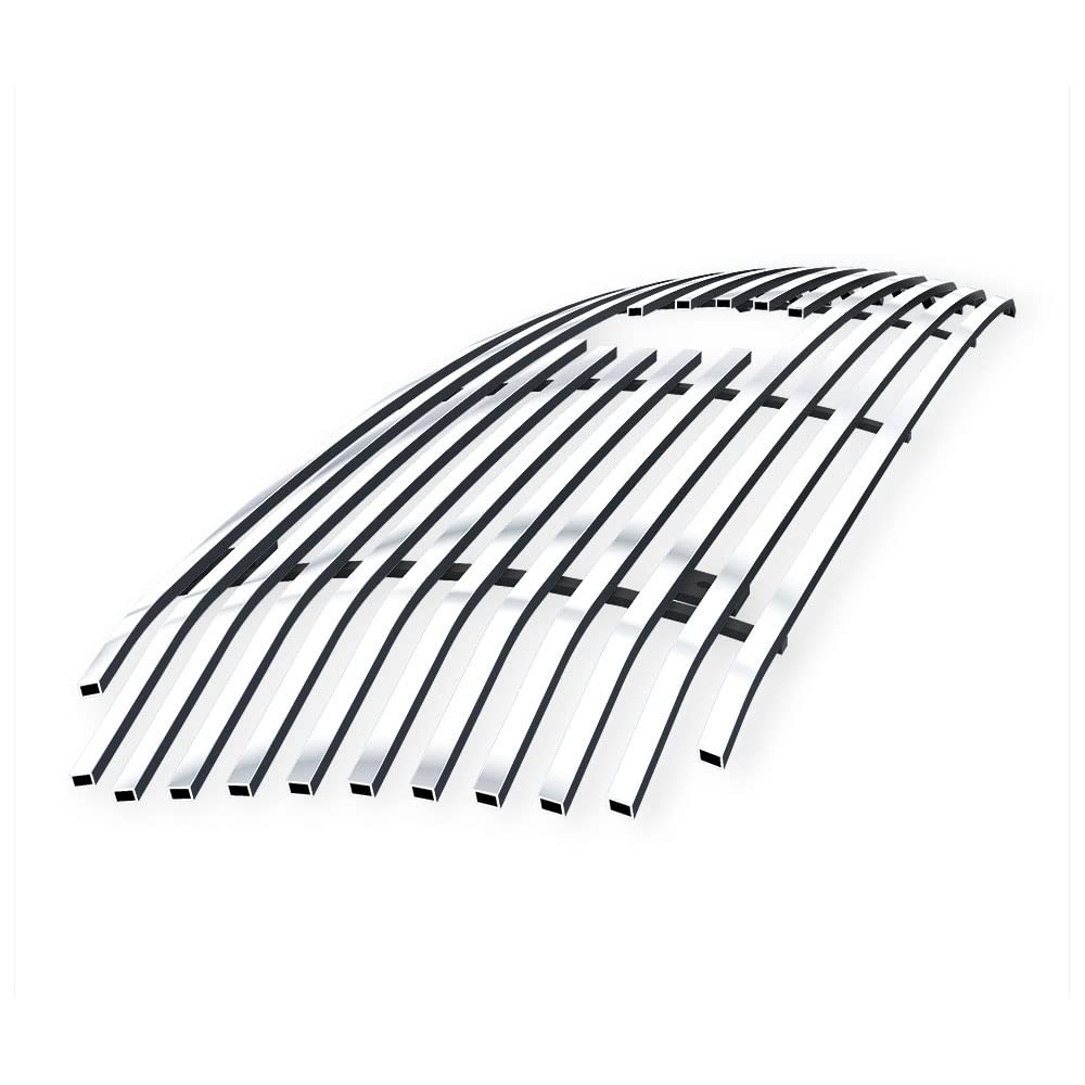 APS Chrome Billet Front Grill Grille Insert Compatible with Toyota Sequoia 2001-2004 Models - T65428A - Perfect for Customization & Off-Road Vehicle Upgrades