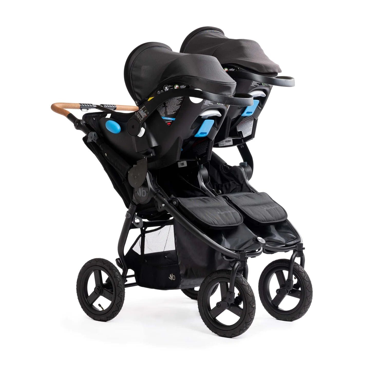 Bumbleride Indie Twin Stroller Car Seat Adapter - Compatible with Clek, Maxi Cosi, Cybex & Nuna - Perfect for Twin Stroller Travel with Infants
