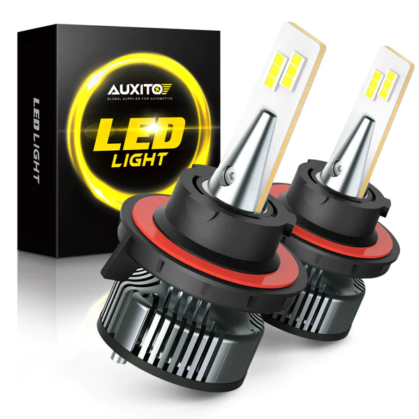 2004-2014 Ford F150 LED Headlight Bulbs H13/9008 6500K White - High/Low Beam Replacement for Night Driving & Off-Road Use