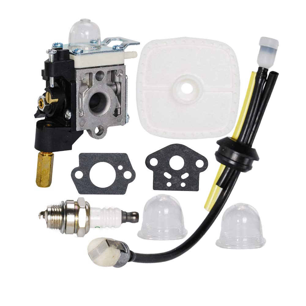 Echo SRM230 Carburetor RB-K70A Replacement with Air Filter, Primer Bulb & Spark Plug - Compatible with Echo GT230 GT231 PAS230 PAS231 PE230 PE231 PPT230 SRM231 Trimmer Brushcutter - Perfect for Lawn Care, Landscaping & Yard Maintenance