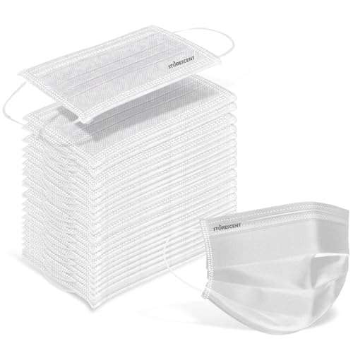 50Pcs, White