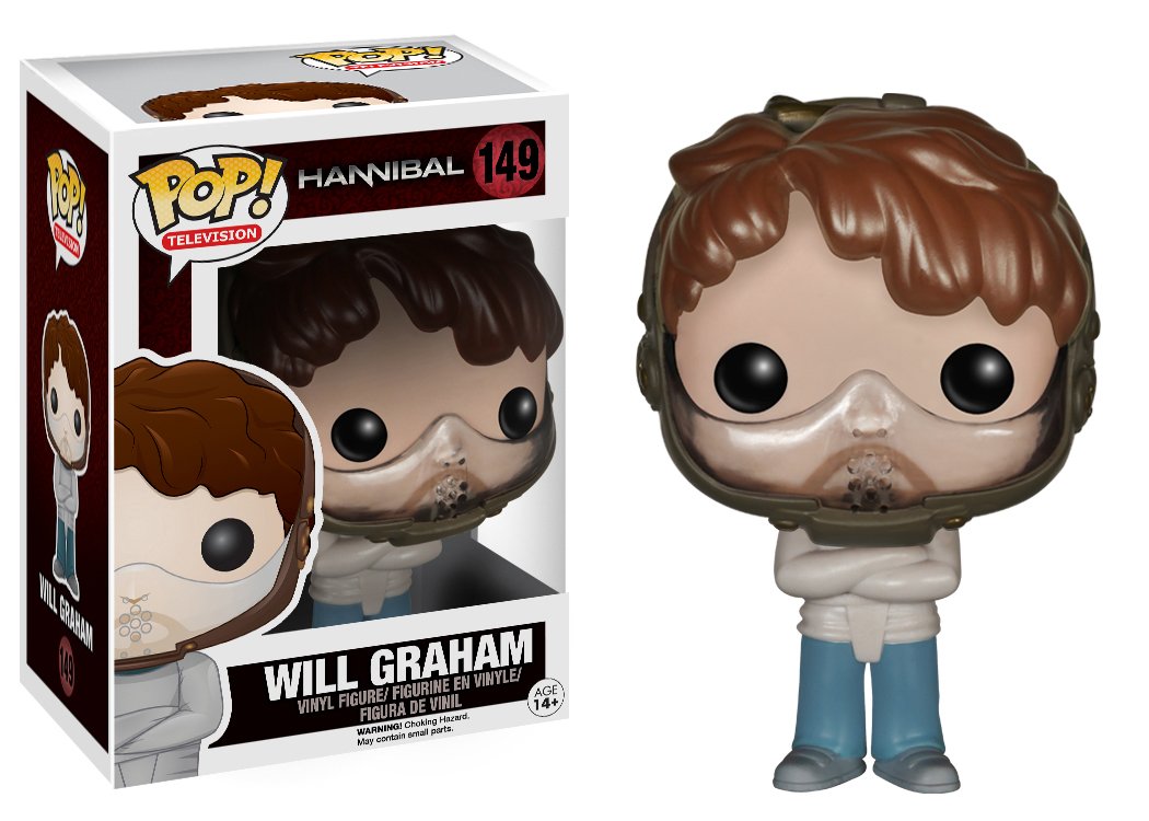 Funko POP TV Hannibal Will Graham Straitjacket Collectible Vinyl Figure - Perfect for Horror Fans & TV Show Collectors - Display on Shelves, Desks, or as a Gift