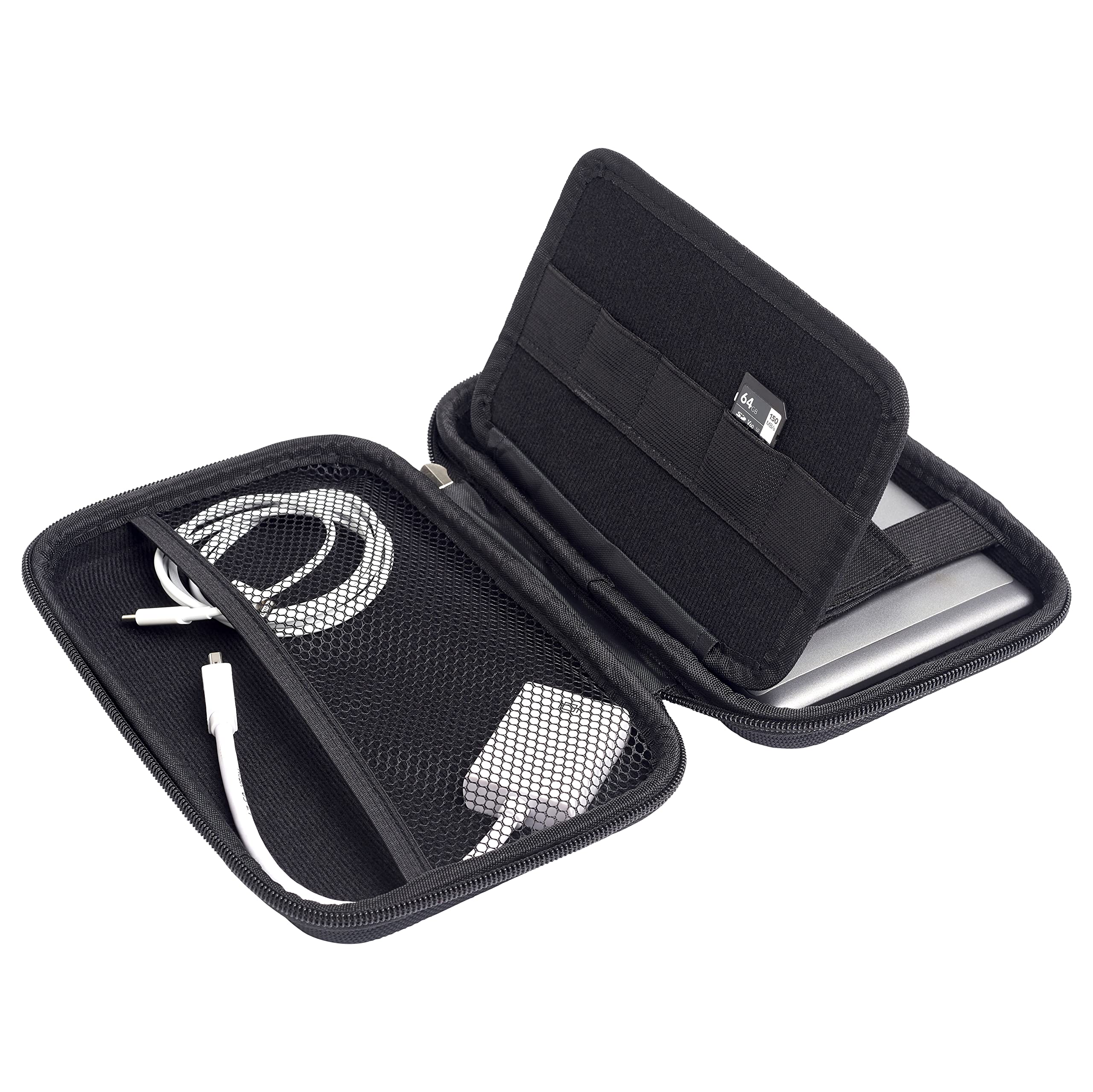 Navitech 10 Inch Tablet Case - Black Hard EVA Protective Cover Compatible with YELLYOUTH | Shockproof & Scratch Resistant | Perfect for Travel, School & Office Use