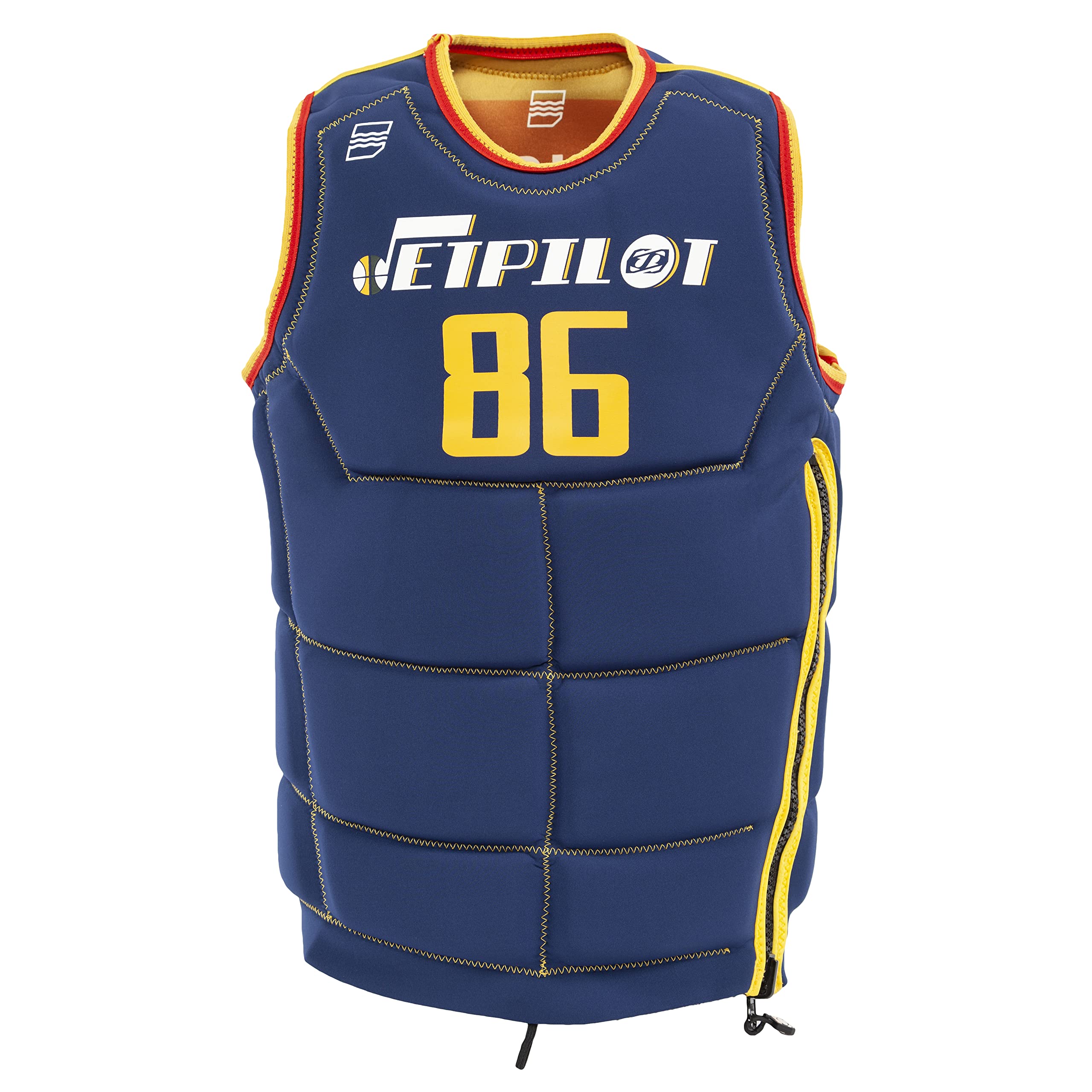 JetPilot Bonifay Baller Neoprene Competition Life Vest - USCG Non-Approved PFD for Jet Ski, Water Ski, Wakeboarding & Kayaking - Lightweight Comfort for Extreme Water Sports