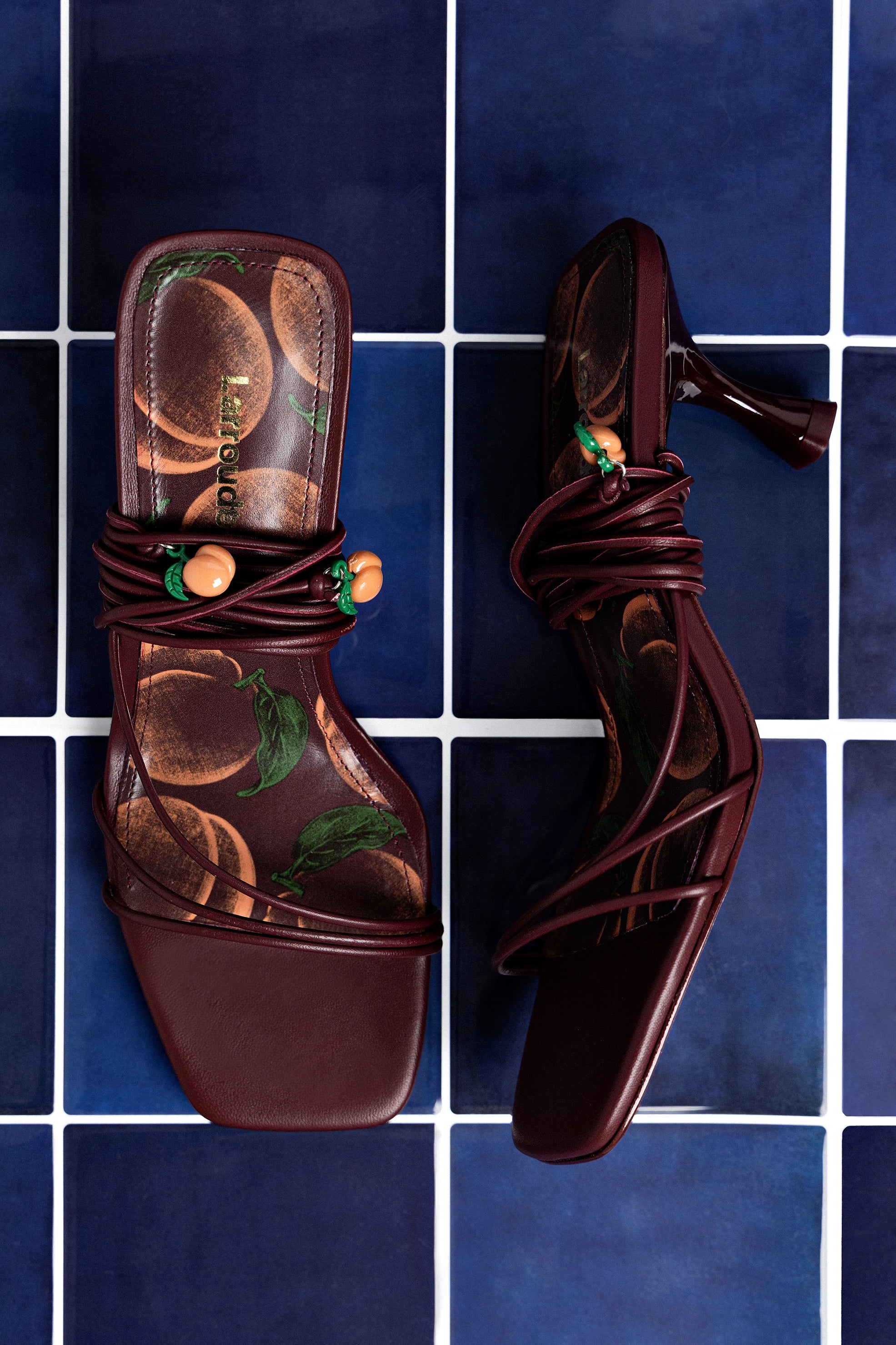 Nadia Women's Burgundy Leather Sandals - Comfortable & Stylish Casual Shoes for Summer, Beach, and Outdoor Walking