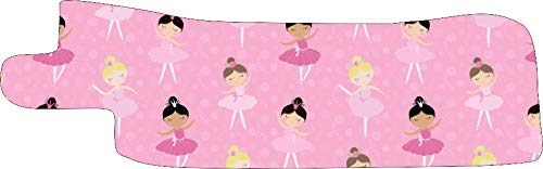 Ballerina Themed Nasogastric/Oxygen Tube Adhesive Tape - Precut, Right Side, 10 Pack - Secure & Comfortable for Medical Use, Hospital, Home Care, and Pediatric Patients