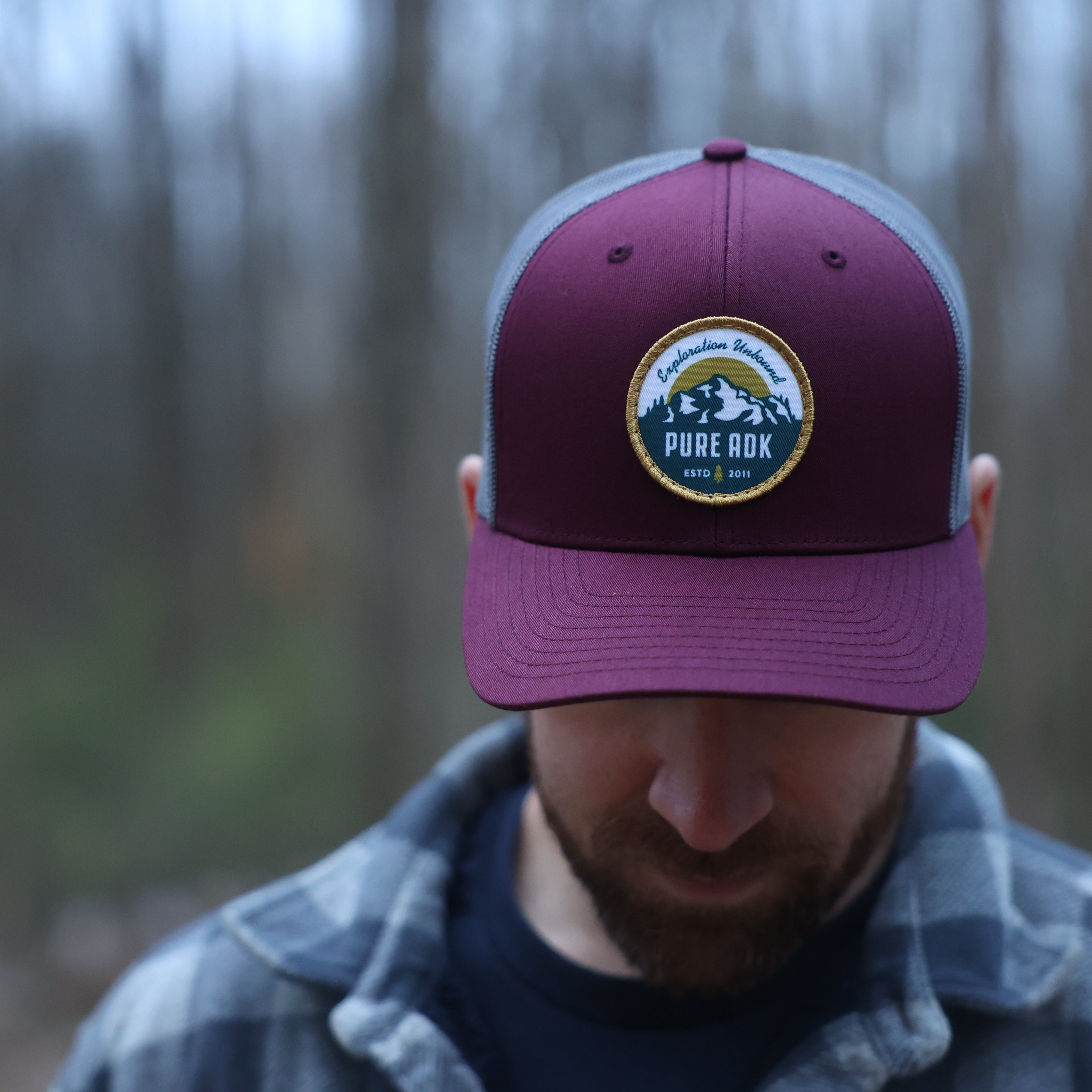Pioneer Mesh Snapback Hat - Adjustable Baseball Cap for Men & Women - Breathable & Lightweight for Outdoor Sports, Hiking, Running, and Casual Wear