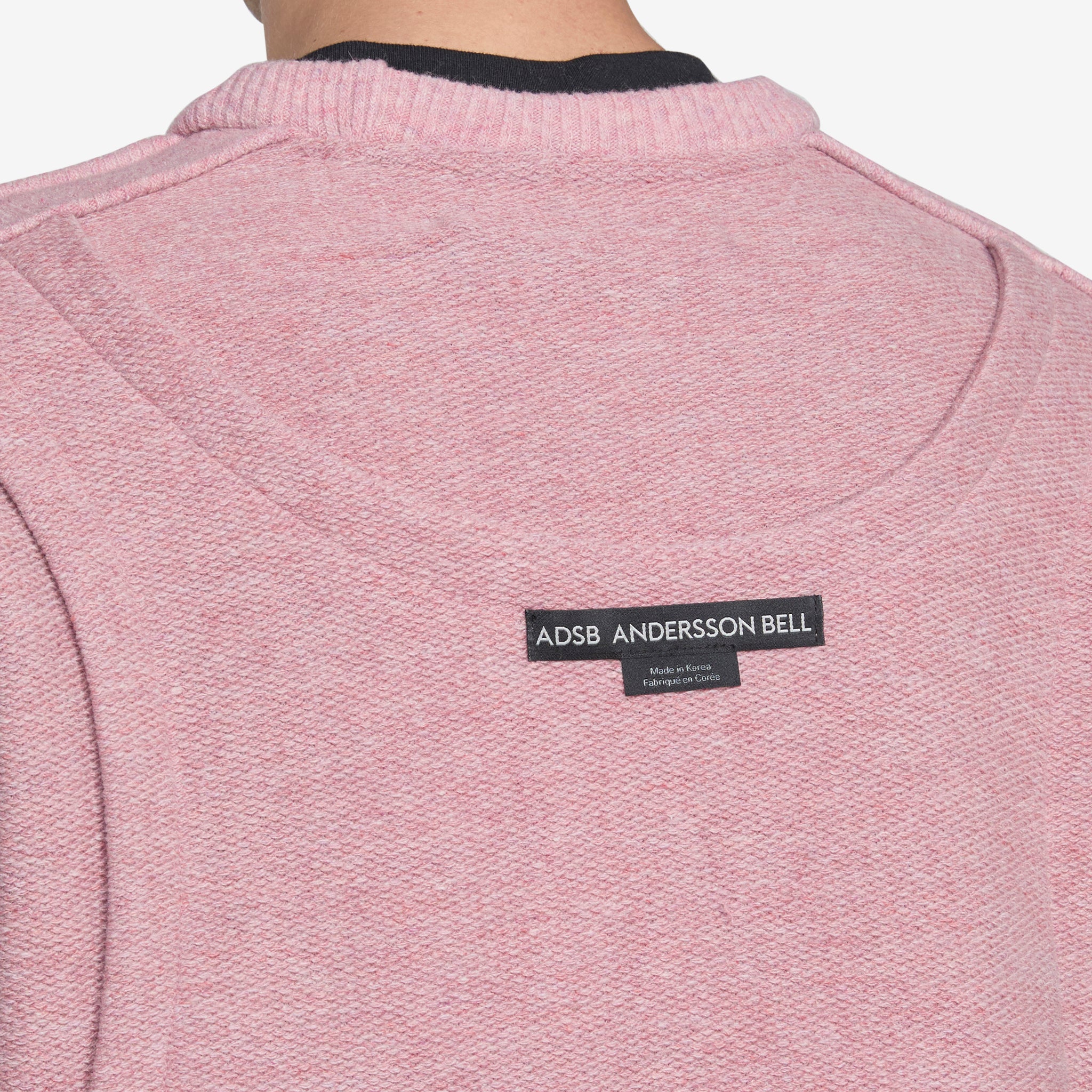 Women's Amanes Crewneck Sweater - Soft Pink Knit Pullover for Casual Wear | Perfect for Fall & Winter Outfits, Office & Weekend Style
