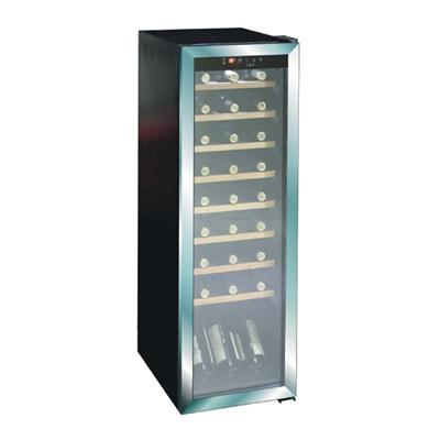 Farfalla FWC 27S3G 27 Bottle Dual Zone Wine Cooler Refrigerator - 95L Capacity, Freestanding or Built-In, Perfect for Home Bar, Kitchen, or Dining Room Wine Storage