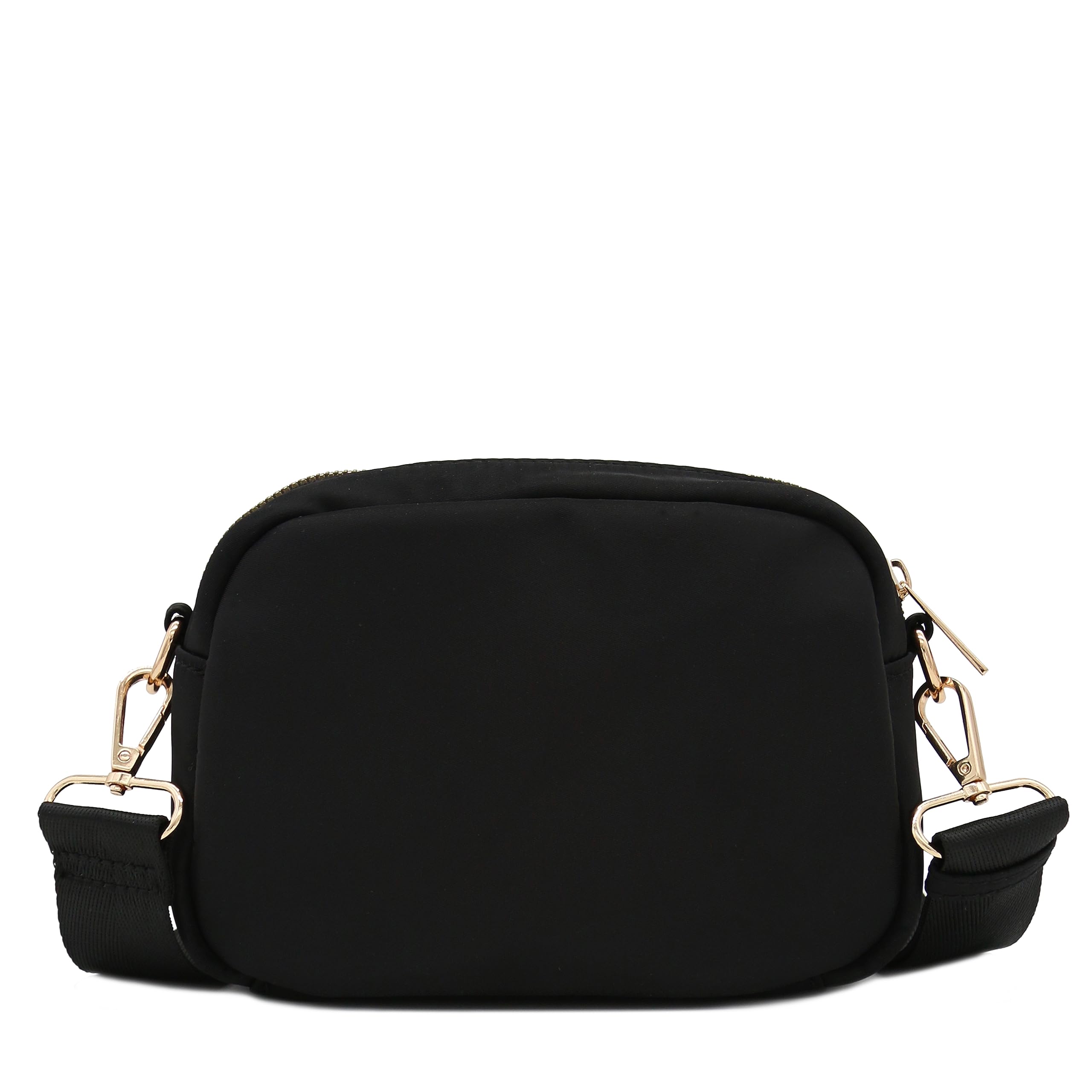 Stylish Quilted Nylon Crossbody Bag with Adjustable Wide Strap - Perfect for Travel, Shopping & Everyday Use
