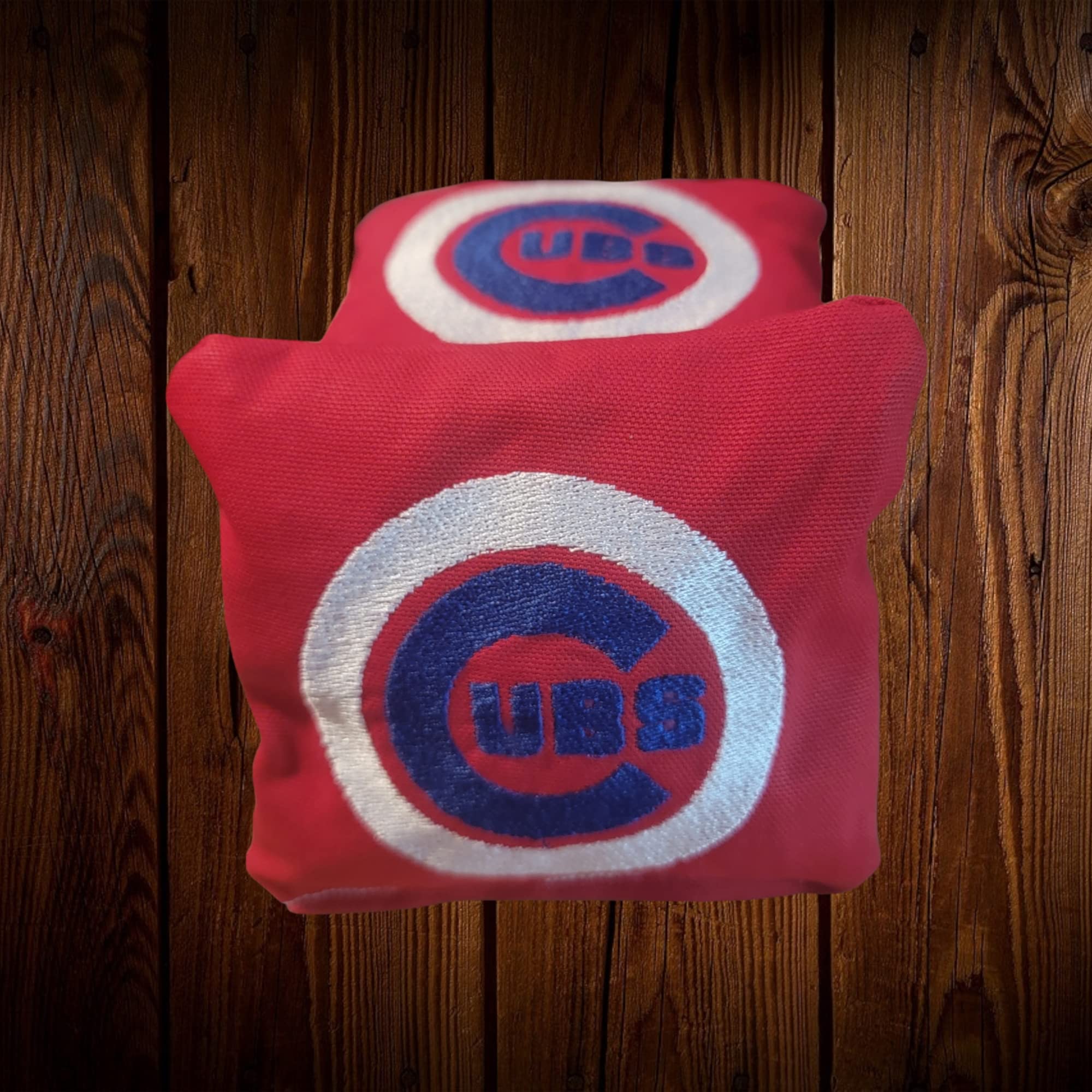 Premium Cubs Cornhole Bags Set of 8 - Regulation Weight & Size for Outdoor Games, Tailgating, Backyard Parties, and Family Fun