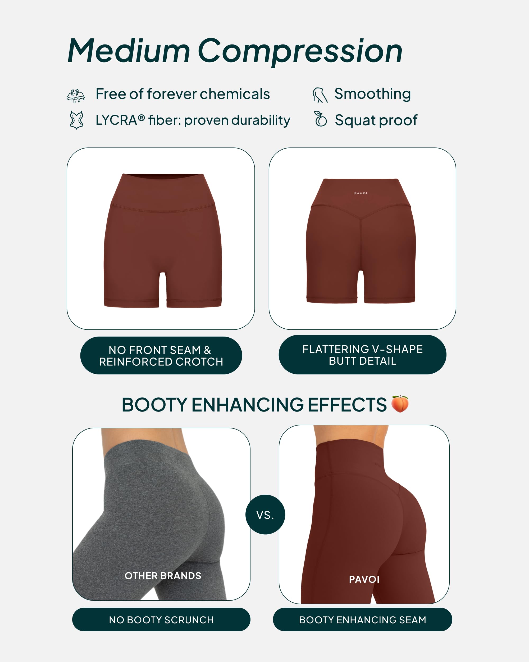 Buttery Soft High Waisted Yoga Shorts for Women - 4