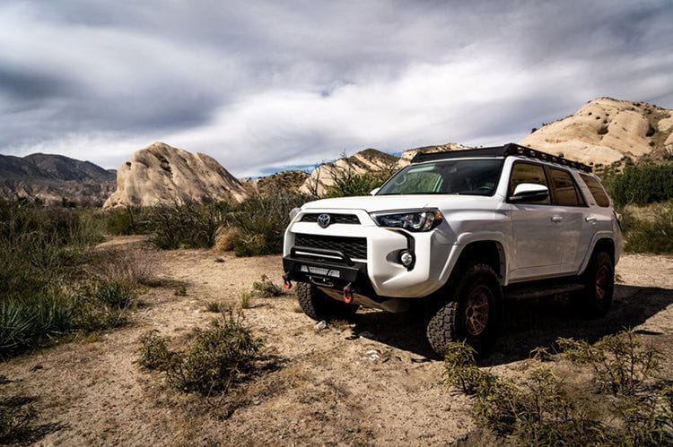 Body Armor TR 19339 Toyota 4Runner Front Bumper (2014-2024) - Heavy Duty Winch Ready Off-Road Bumper for Adventure & Trail Riding