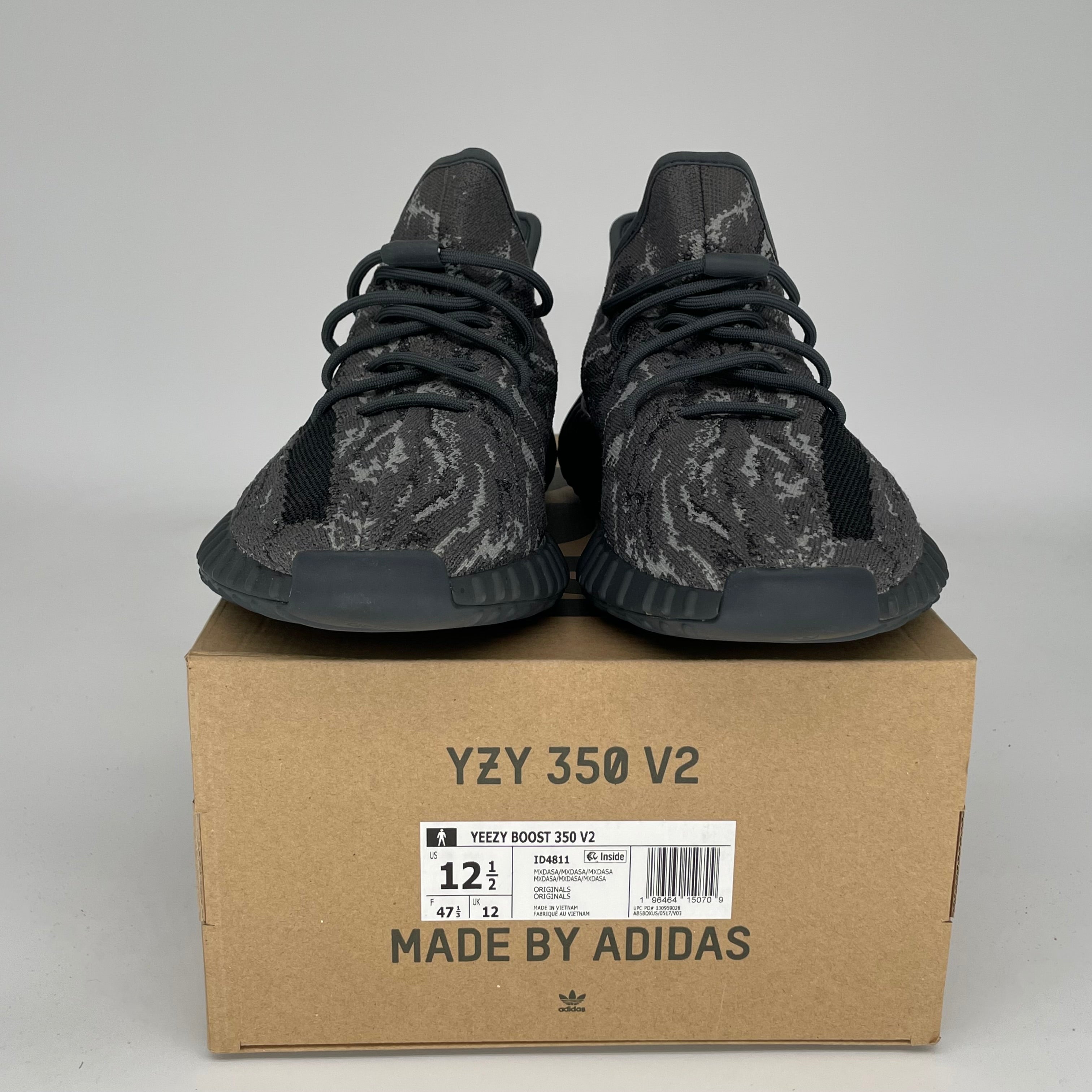 Adidas Yeezy Boost 350 V2 MX Dark Salt - Men's Size 12.5 Sneakers | Comfortable Running Shoes for Casual Wear & Gym Workouts