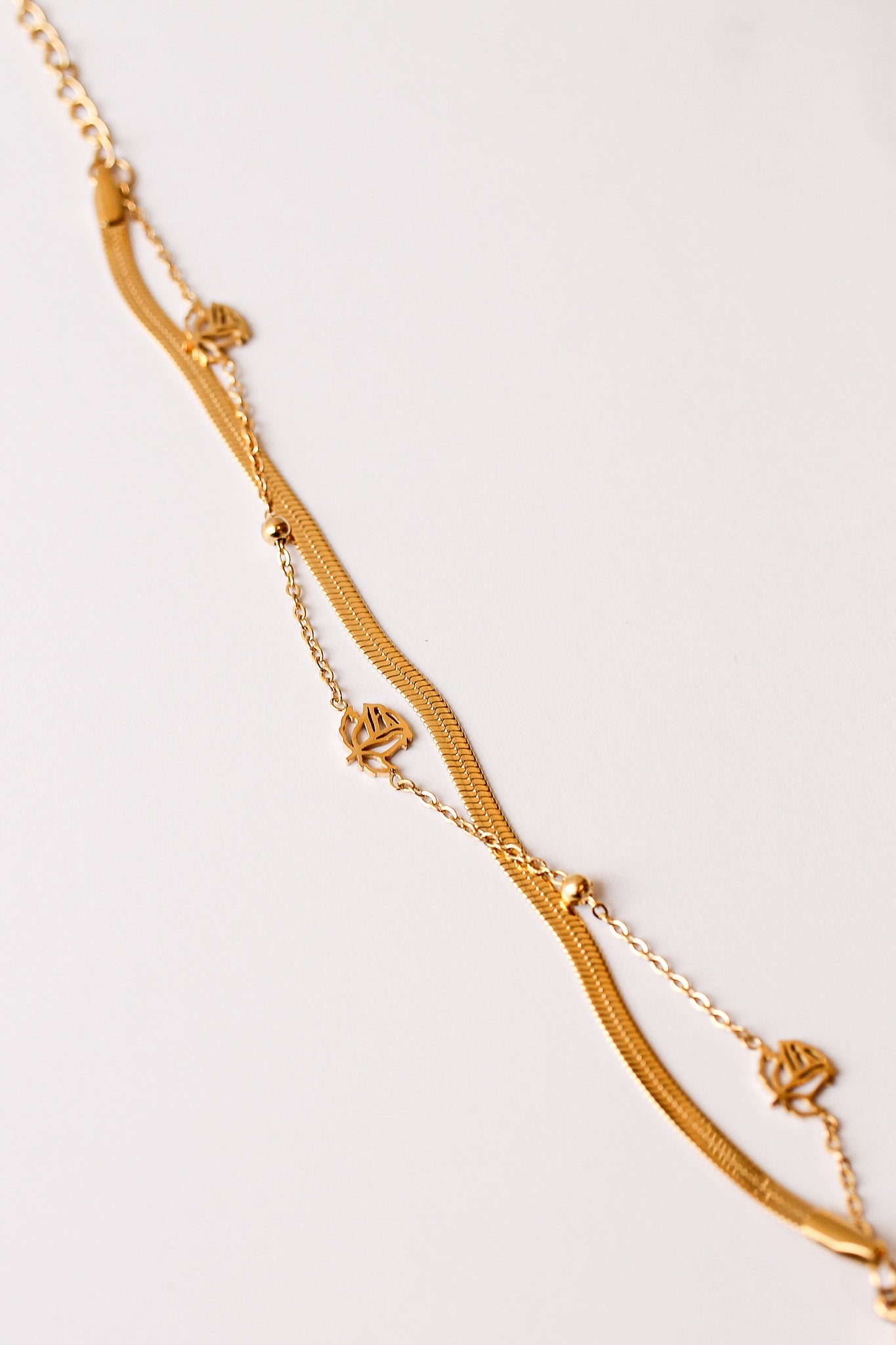 Anne Bracelet - Elegant & Dainty Gold Plated Charm Bracelet for Women | Perfect for Everyday Wear, Gifts & Special Occasions