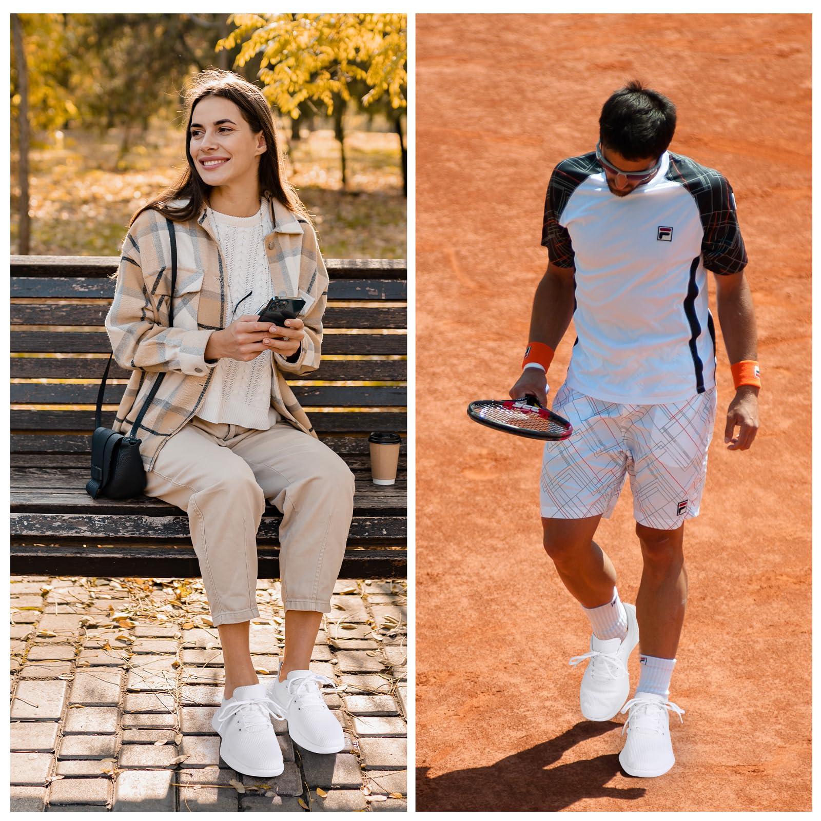 **Women's & Men's Lightweight Walking Sneakers with Arch Support - Non-Slip Athletic Running Shoes for Gym, Workout, Yoga & Daily Walking - Comfortable Breathable Tennis Shoes for Women & Men**