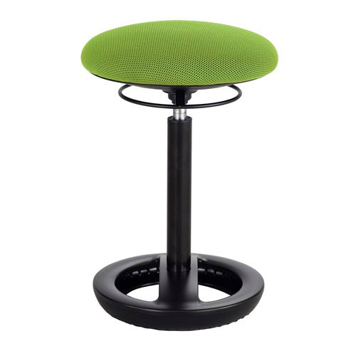Safco Twixt Mid Active Seating Chair - Adjustable Height Ergonomic Office Chair for Standing Desks - Perfect for Home Office, Coworking Spaces & Productivity Workstations