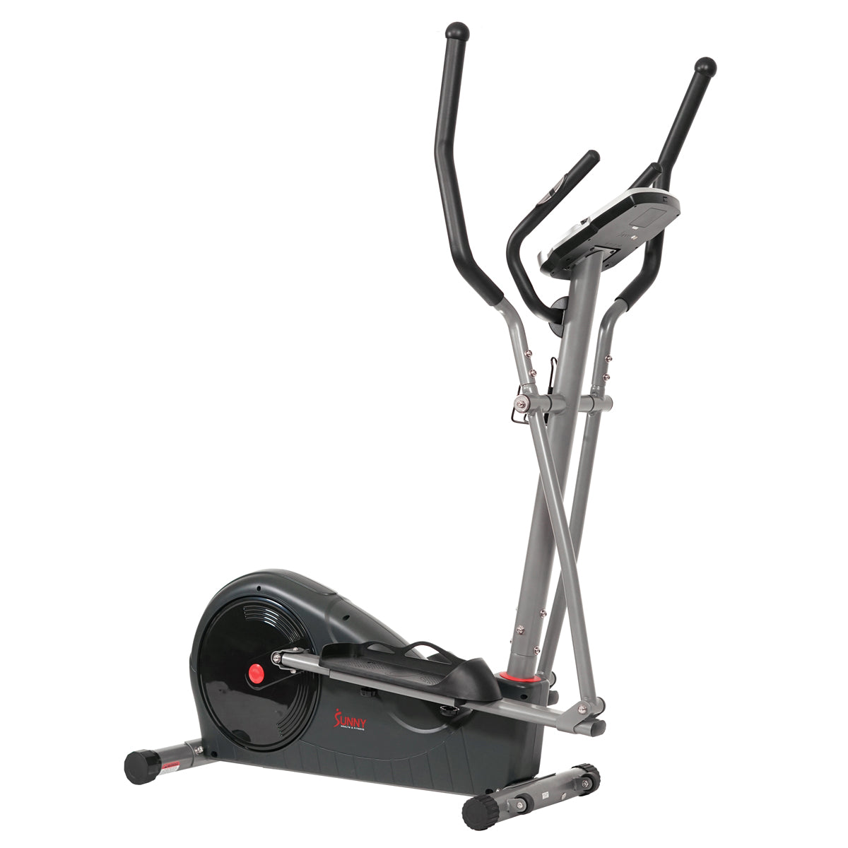 Magnetic Elliptical Trainer Machine - 12 Pre-Programmed Workouts for Home Gym Cardio Exercise | Perfect for Small Spaces & Full-Body Workout