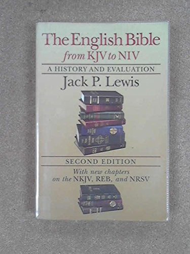 KJV to NIV English Bible by Jack Pearl Lewis (1991) - Perfect for Bible Study, Church Services & Personal Devotion