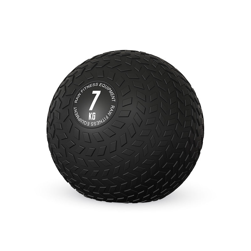 7Kg Slam Ball - Heavy Duty Black Medicine Ball for Strength Training, CrossFit & Home Workouts | Perfect for Gym, Fitness & Weightlifting