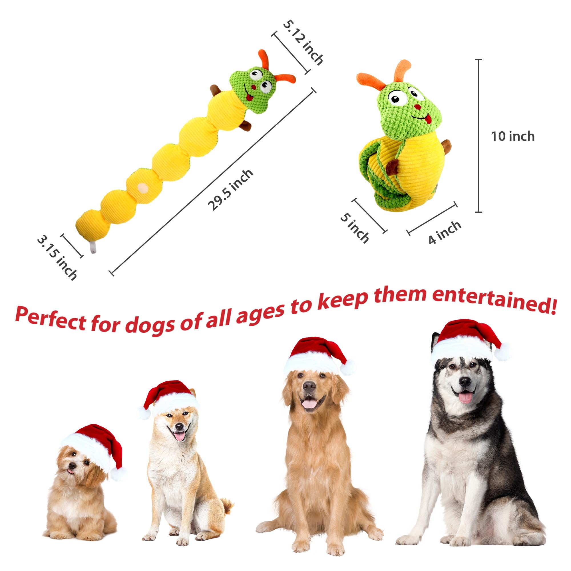 Gigwi Interactive Dog Puzzle Toys with Squeaker - Durable Treat Dispensing & Chew Toys for Small, Medium & Large Dogs - Mental Stimulation & Boredom Relief - Perfect for Training, Enrichment & Indoor/Outdoor Playtime
