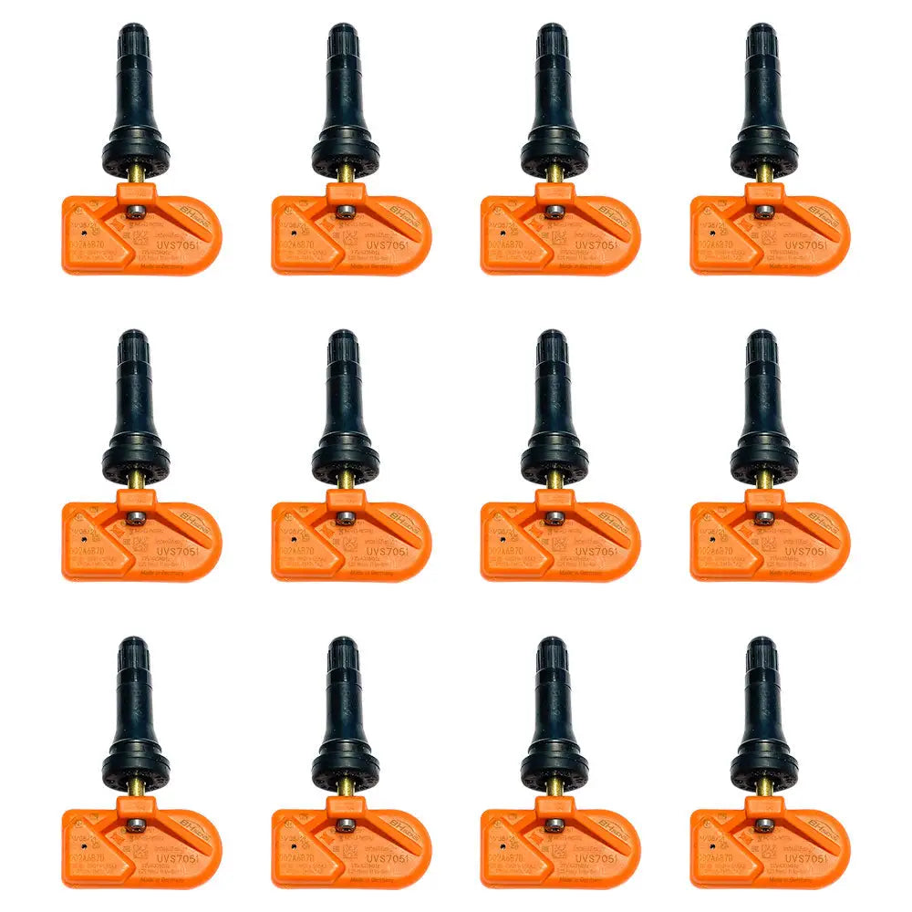 Huf 315MHz/433MHz Dual Band Wireless Sensor with Rubber Valve - Tire Pressure Monitoring System for Cars, Trucks & SUVs