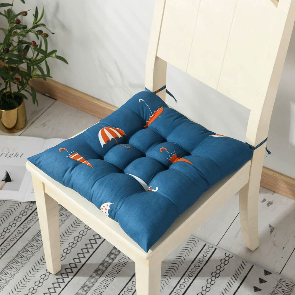 OKDeals Chair Protective Mat - 11 Stylish Backrest Pillows & Square Cartoon Seat Cushions - Soft Cotton Chair Pads for Office, Home, and Car Use - Comfortable Support for Long Sitting Sessions