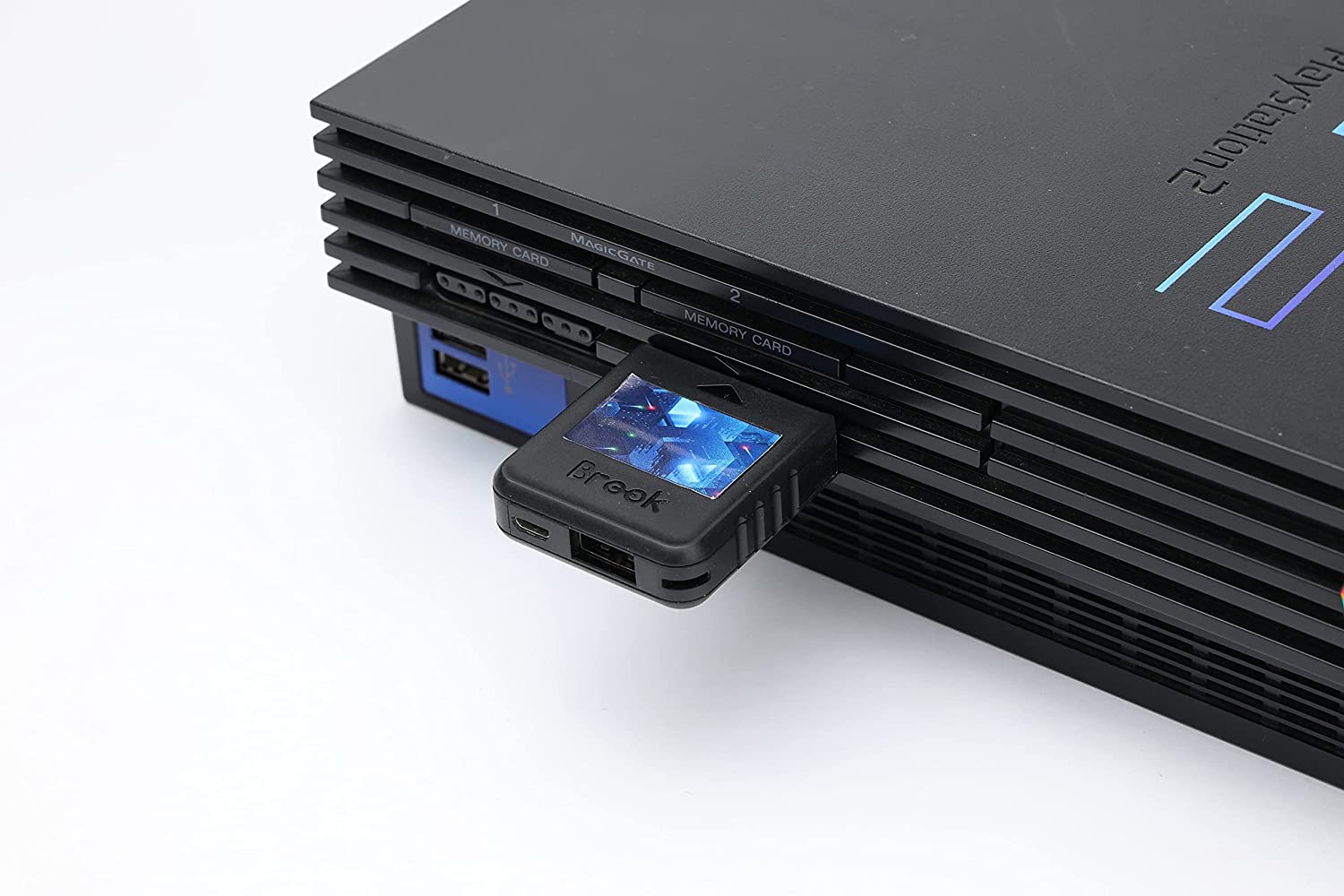 Brook Wingman PS2 to USB Adapter Converter - Play PS2 Games on PC, PS3, PS4 & PS5 - Perfect for Retro Gaming & Competitive Play