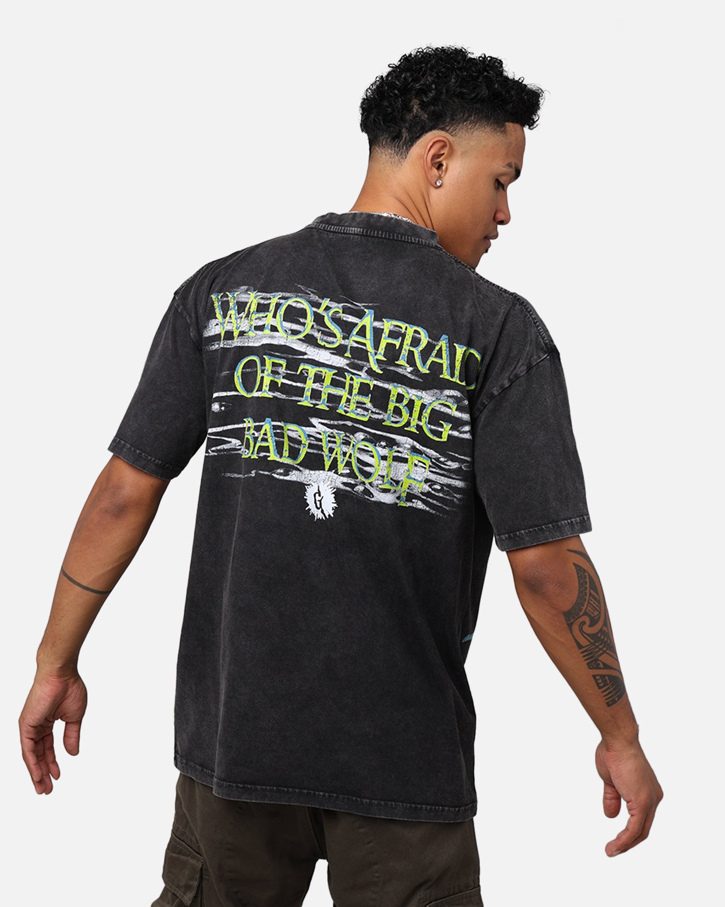 Vintage Goosebumps Fever Tree Graphic T-Shirt - American Thrift Style Black Wash Tee for Casual Wear, Street Fashion & Retro Outfits