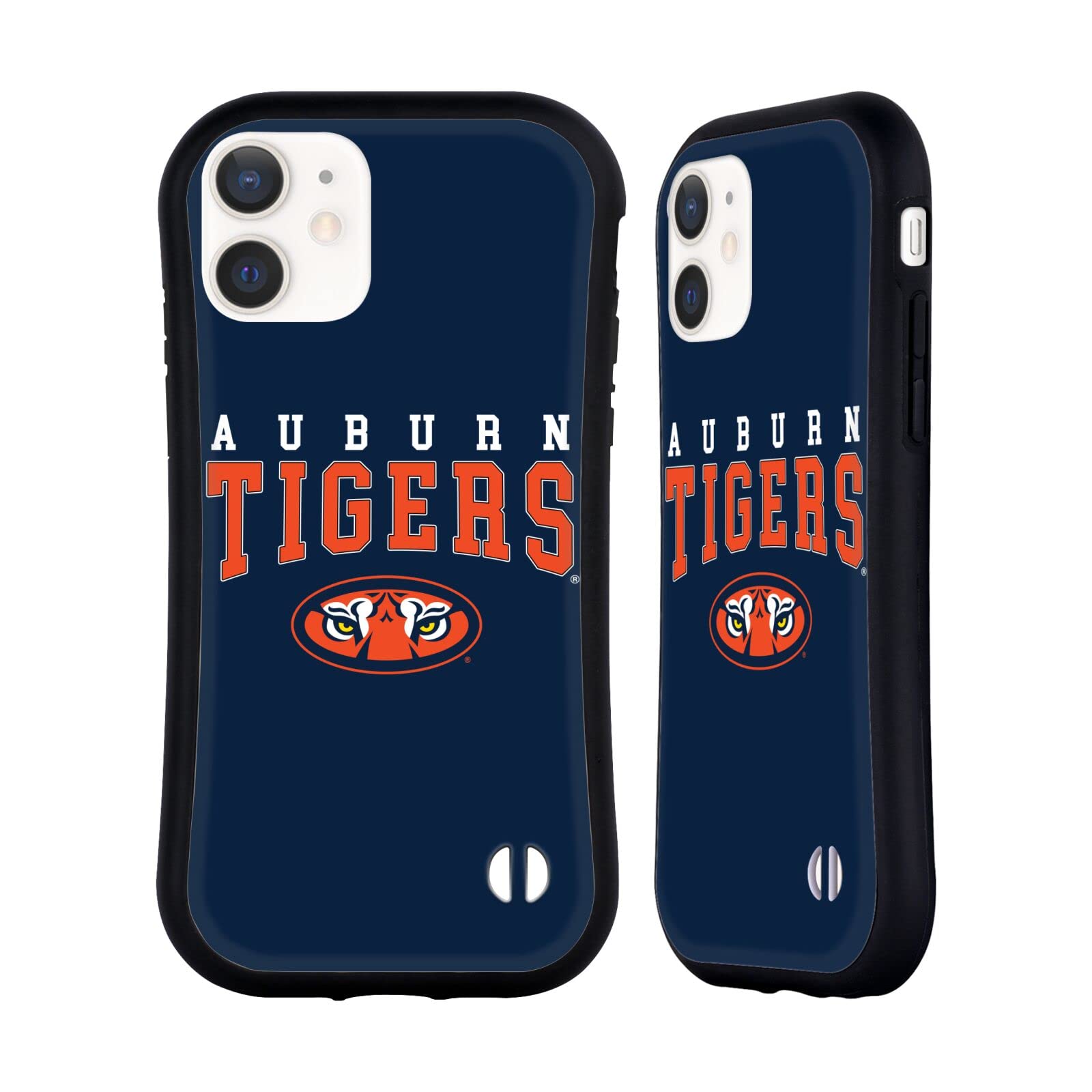 Official Auburn Tigers iPhone 12 Mini Case - Licensed AU Auburn University Hybrid Protective Cover for Apple iPhone 12 Mini - Perfect for Game Days, School Pride & Everyday Protection