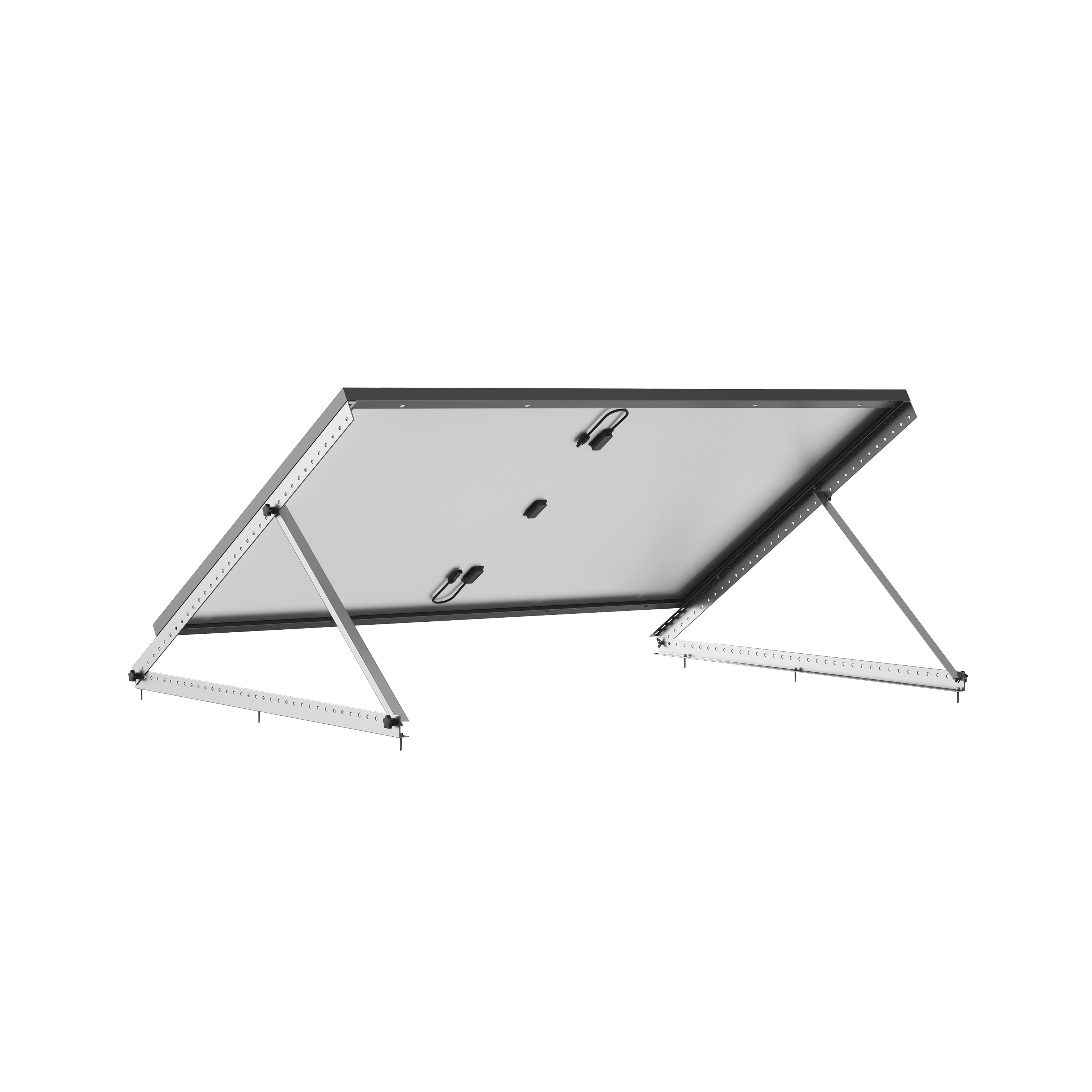 EcoFlow 50-Inch Solar Panel Tilt Mount Bracket - Adjustable Angle for RV, Boat & Off-Grid Power - Weatherproof Aluminum Alloy Bracket for Outdoor Solar Panel Installation