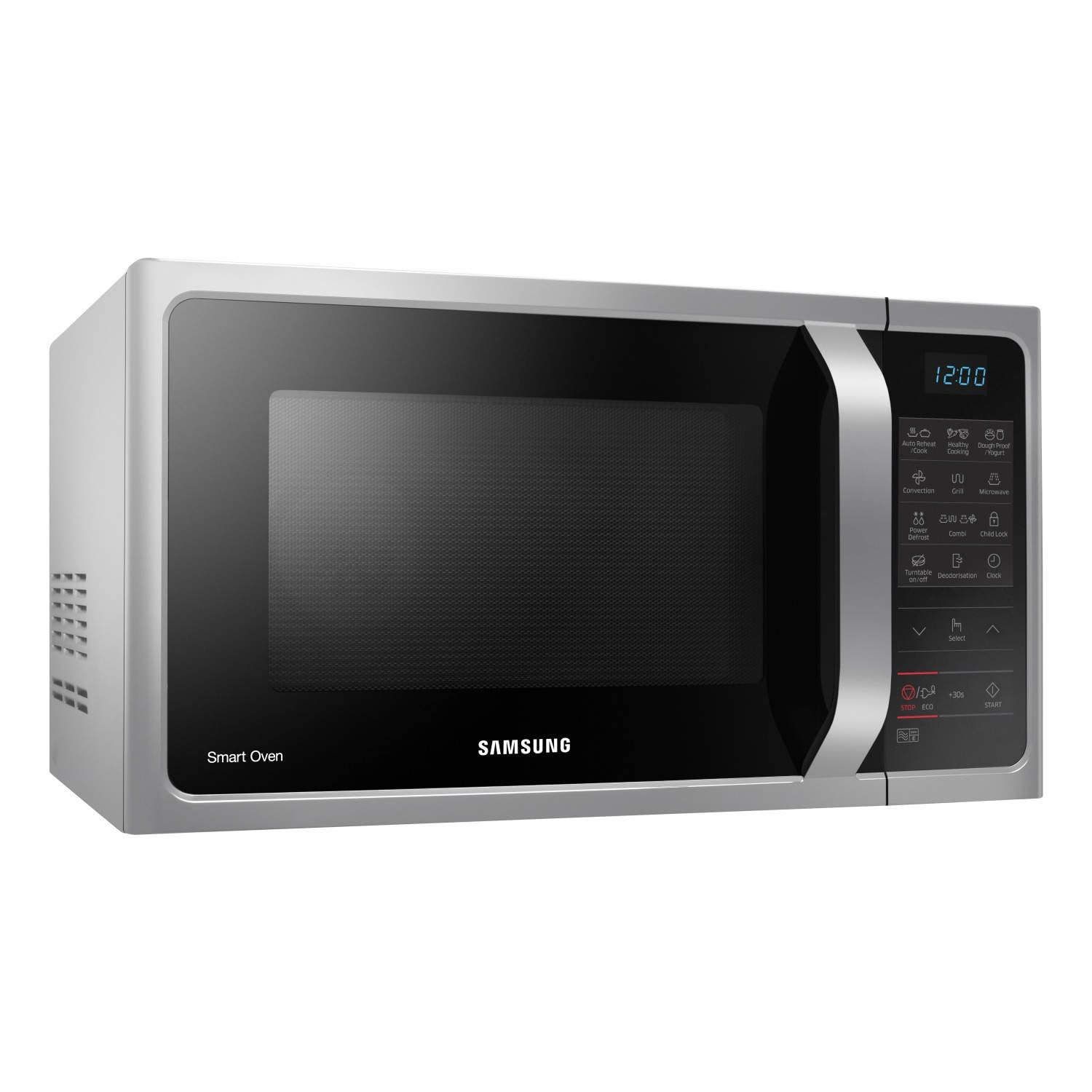 Samsung MC28H5013AS 900W 28L Silver Combination Microwave Oven - Perfect for Baking, Grilling & Quick Meals in Small Kitchens