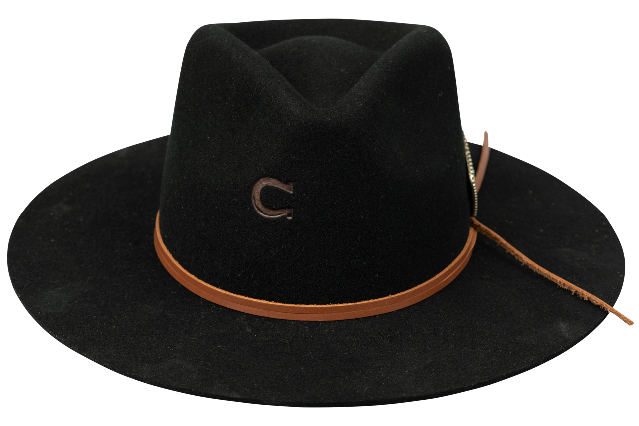Charlie 1 Horse Lone Butte Cowboy Hat - Black Western Style Hat for Men | Perfect for Rodeo, Country Music Festivals & Outdoor Adventures