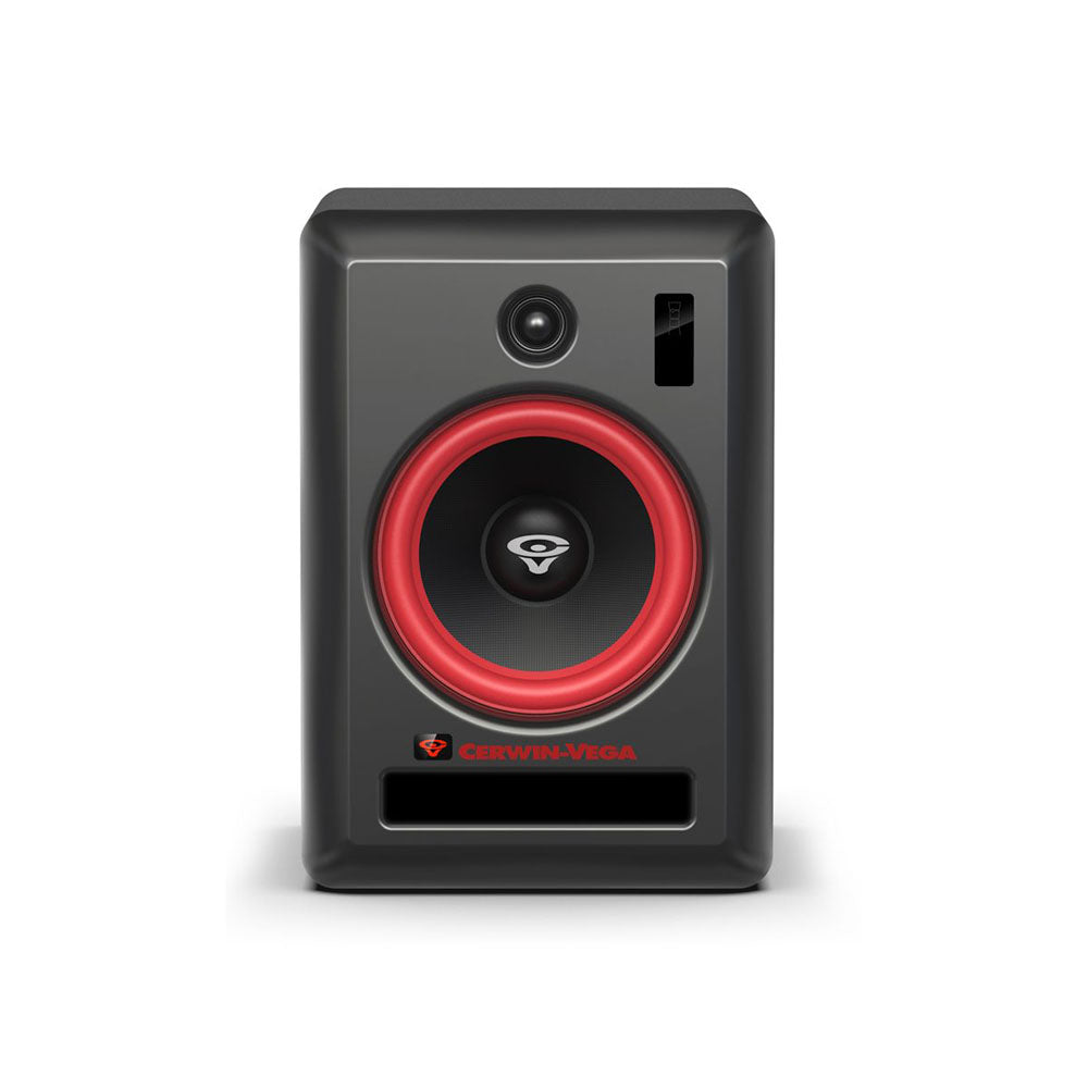 Cerwin Vega VEGA8SB PR 8 Inch 2-Way Studio Monitor Speakers Pair (Black) - Professional Audio Monitors for Home Recording, DJ Setup & Music Production