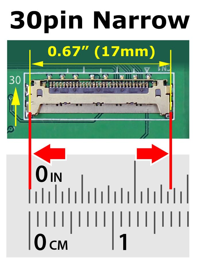 SCREENARAMA Replacement LCD Screen for Dell Inspiron 16 5630 5635 P125F - FHD+ 30pin 1920x1200 IPS LED Display with Installation Tools & Adhesive Tape - Perfect for DIY Laptop Screen Repair at Home or Office