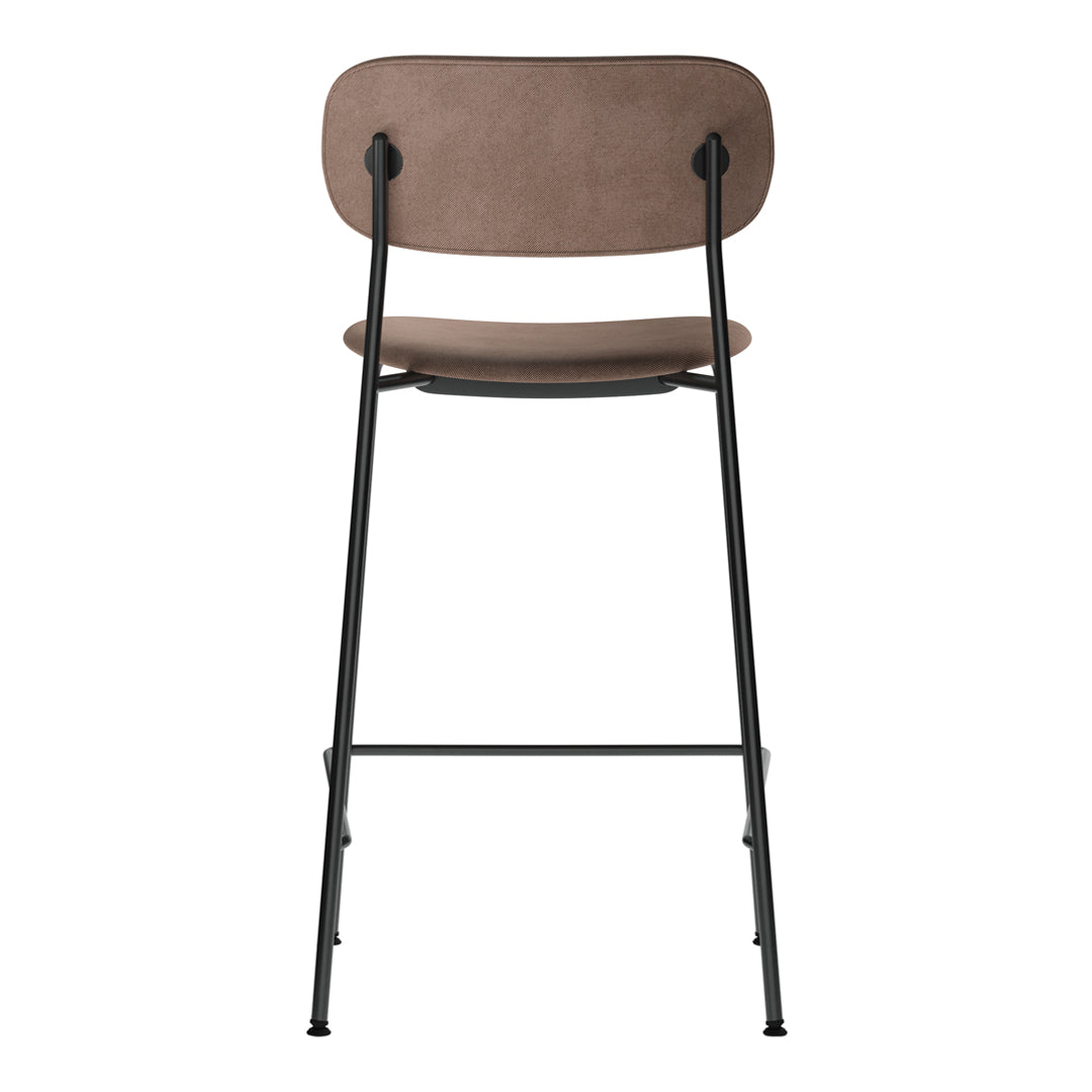 Modern Counter Stool with Full Upholstery - Comfortable Bar Height Seat for Kitchen Islands, Breakfast Bars & Home Decor