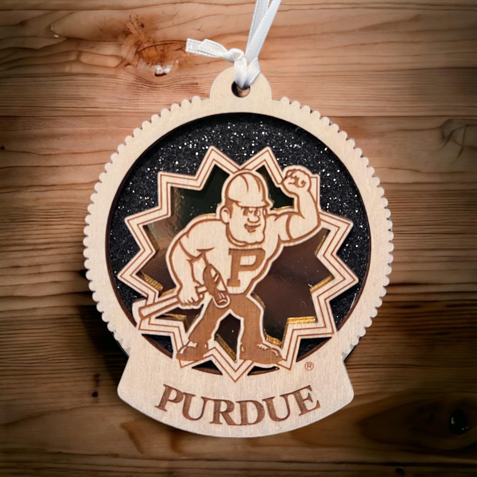Custom Laser Engraved Purdue University Graduation Ornaments - Personalized College Keepsake Gift for Alumni, Students & Parents - Perfect for Graduation Ceremonies, Dorm Decor & School Spirit Displays